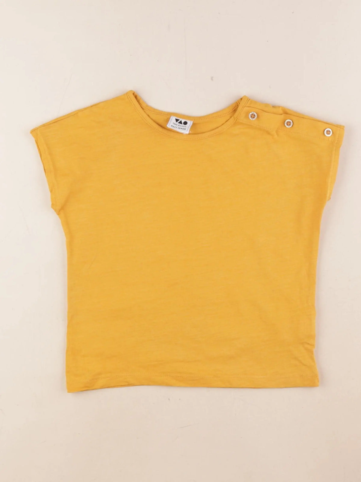 Tape à l'oeil - tee-shirt jaune - 4 ans