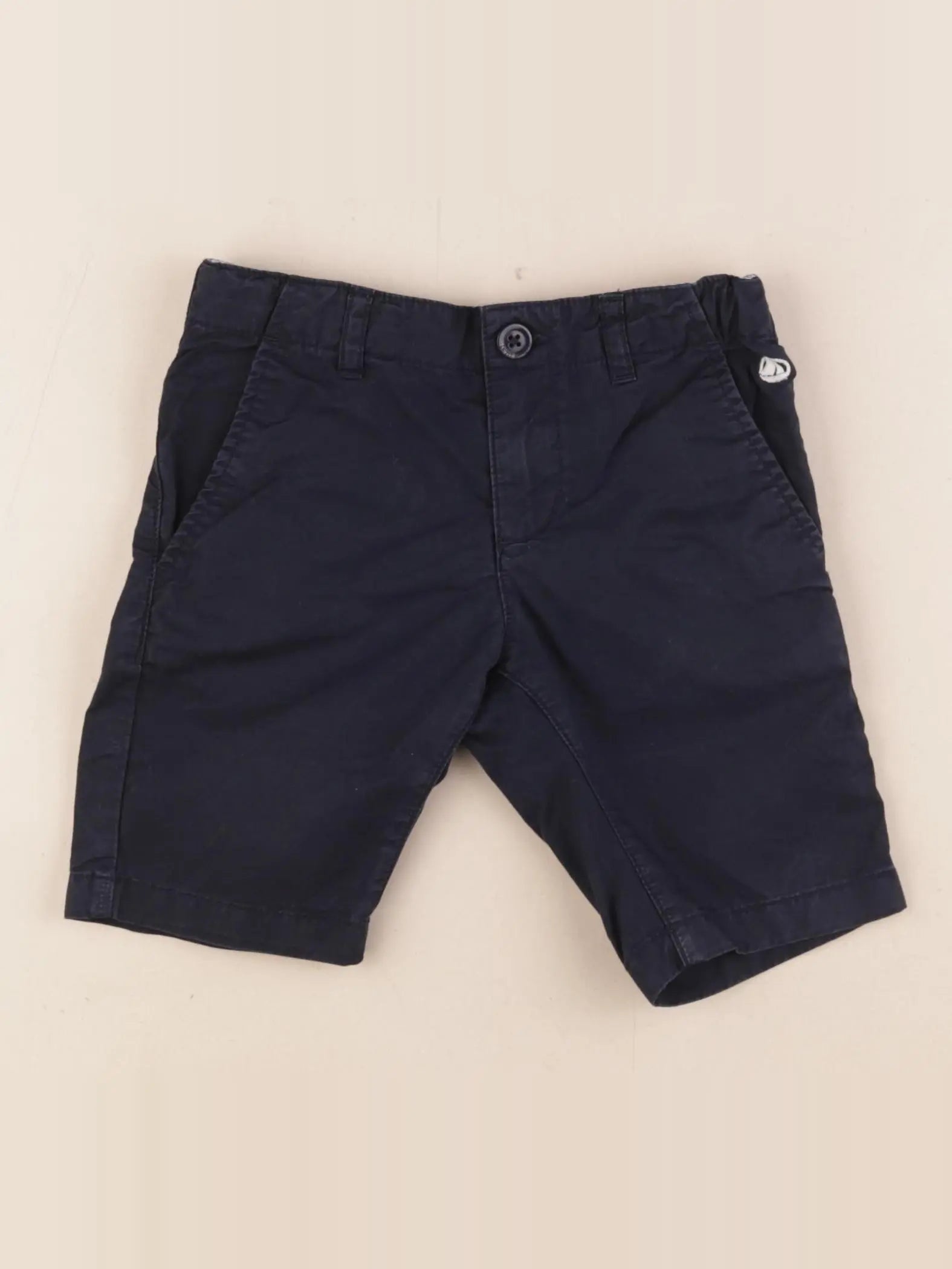 Petit Bateau - short bleu - 3 ans