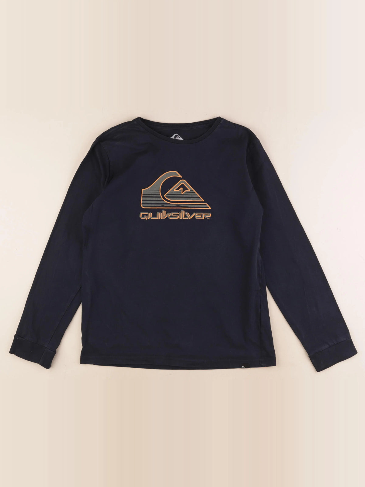 Quiksilver - tee-shirt imprimé au dos bleu - 14 ans