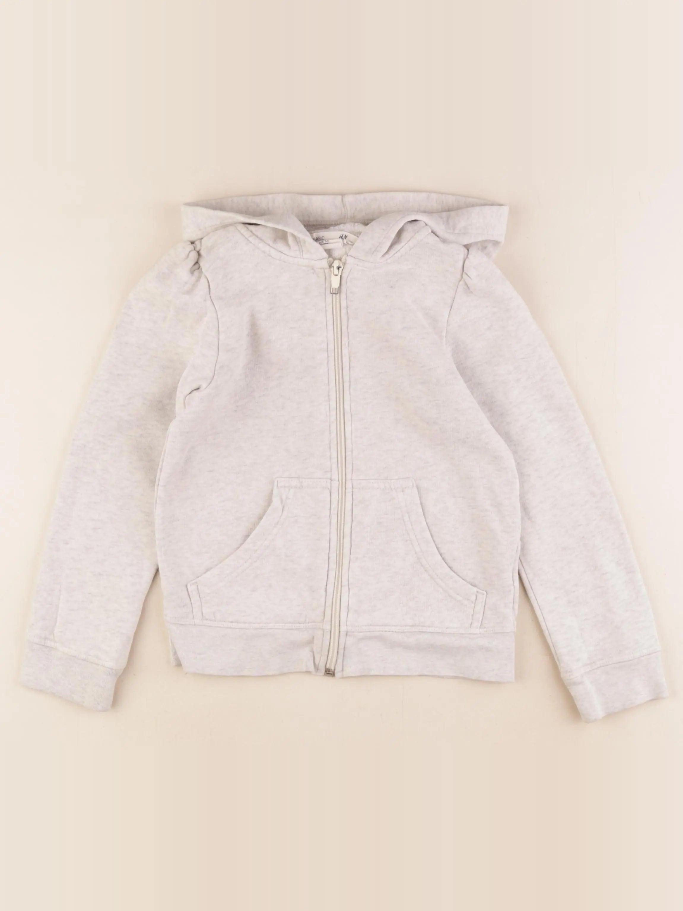H&M - sweat beige - 4/6 ans