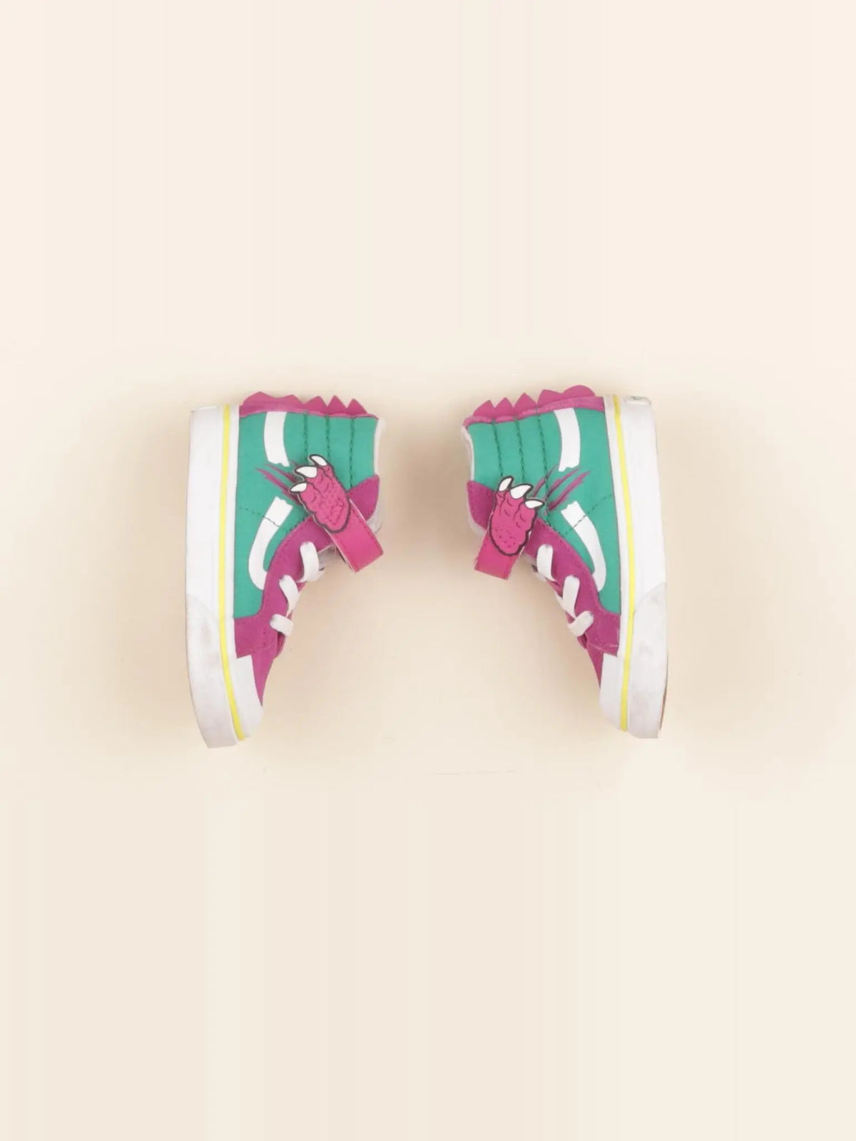 Vans - baskets vert, violet - pointure 21