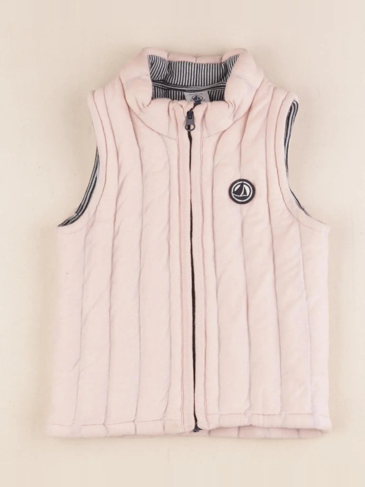 Petit Bateau - gilet rose - 18 mois