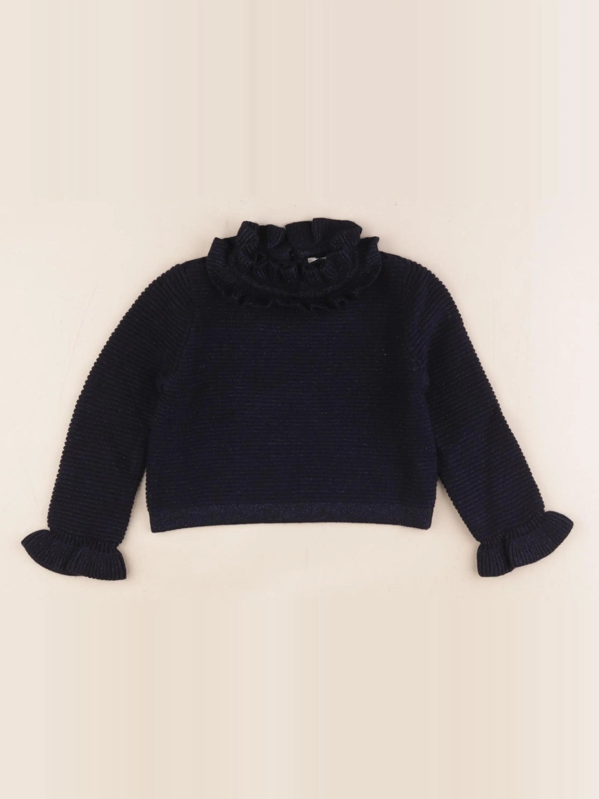 Jacadi - pull bleu - 2 ans