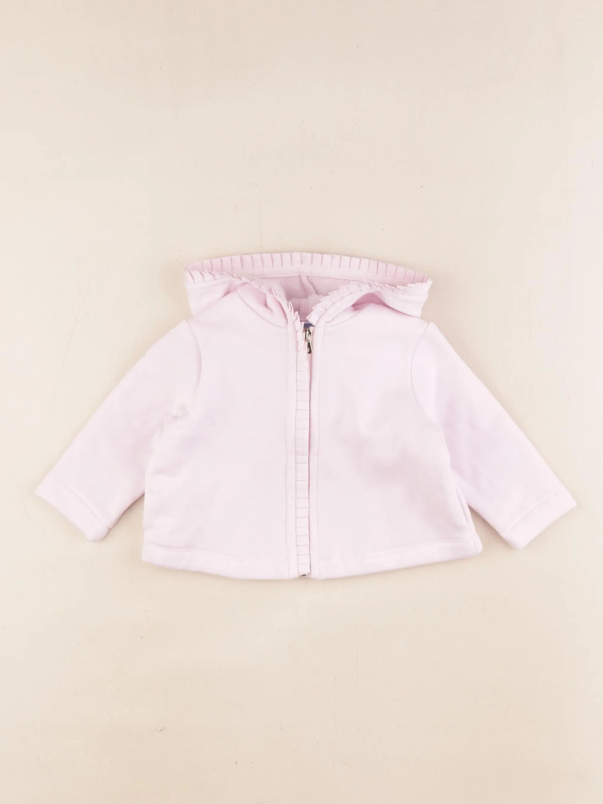 Jacadi - sweat rose - 6 mois