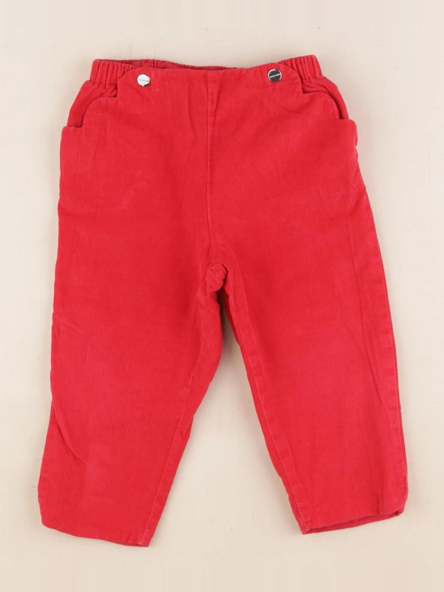 Jacadi - pantalon rouge - 18 mois