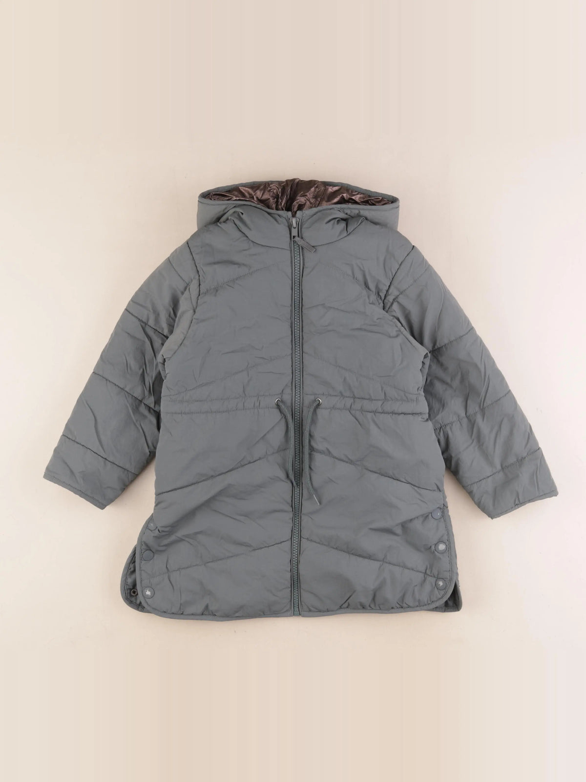 Vertbaudet - doudoune vert - 6 ans