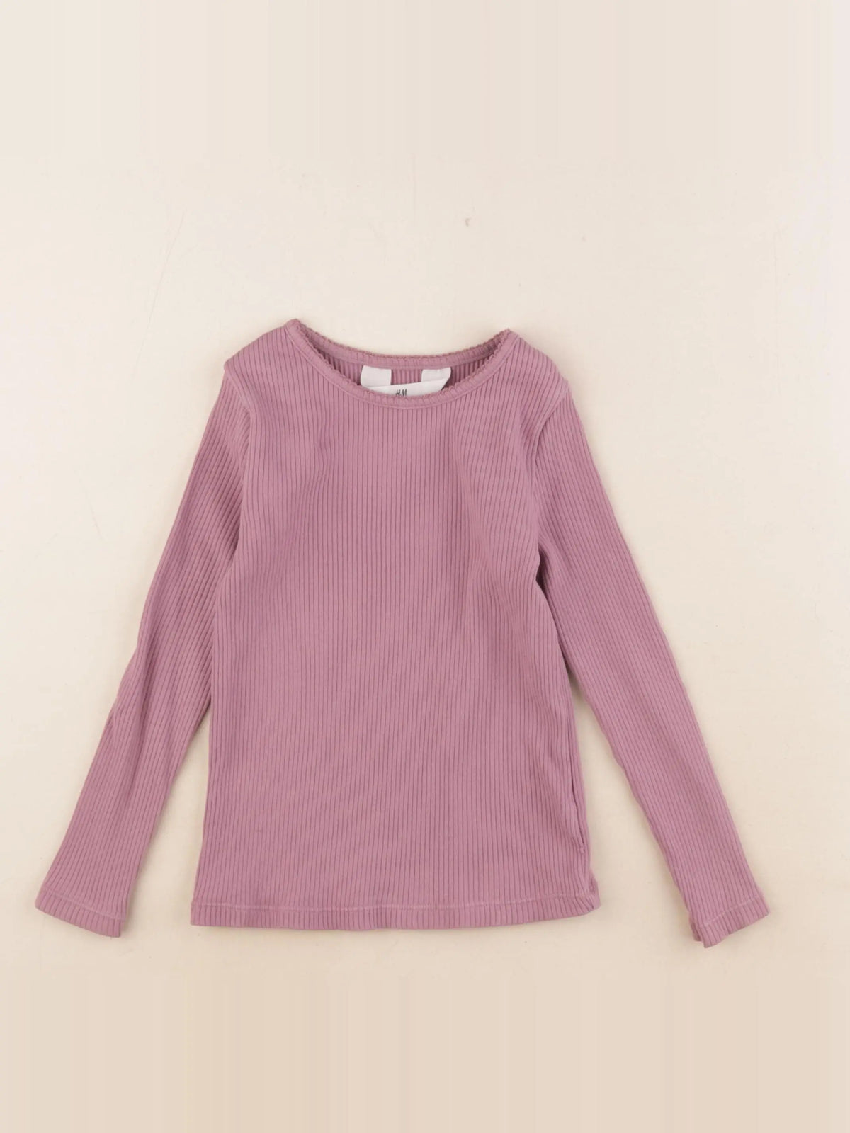 H&M - tee-shirt violet - 4/6 ans
