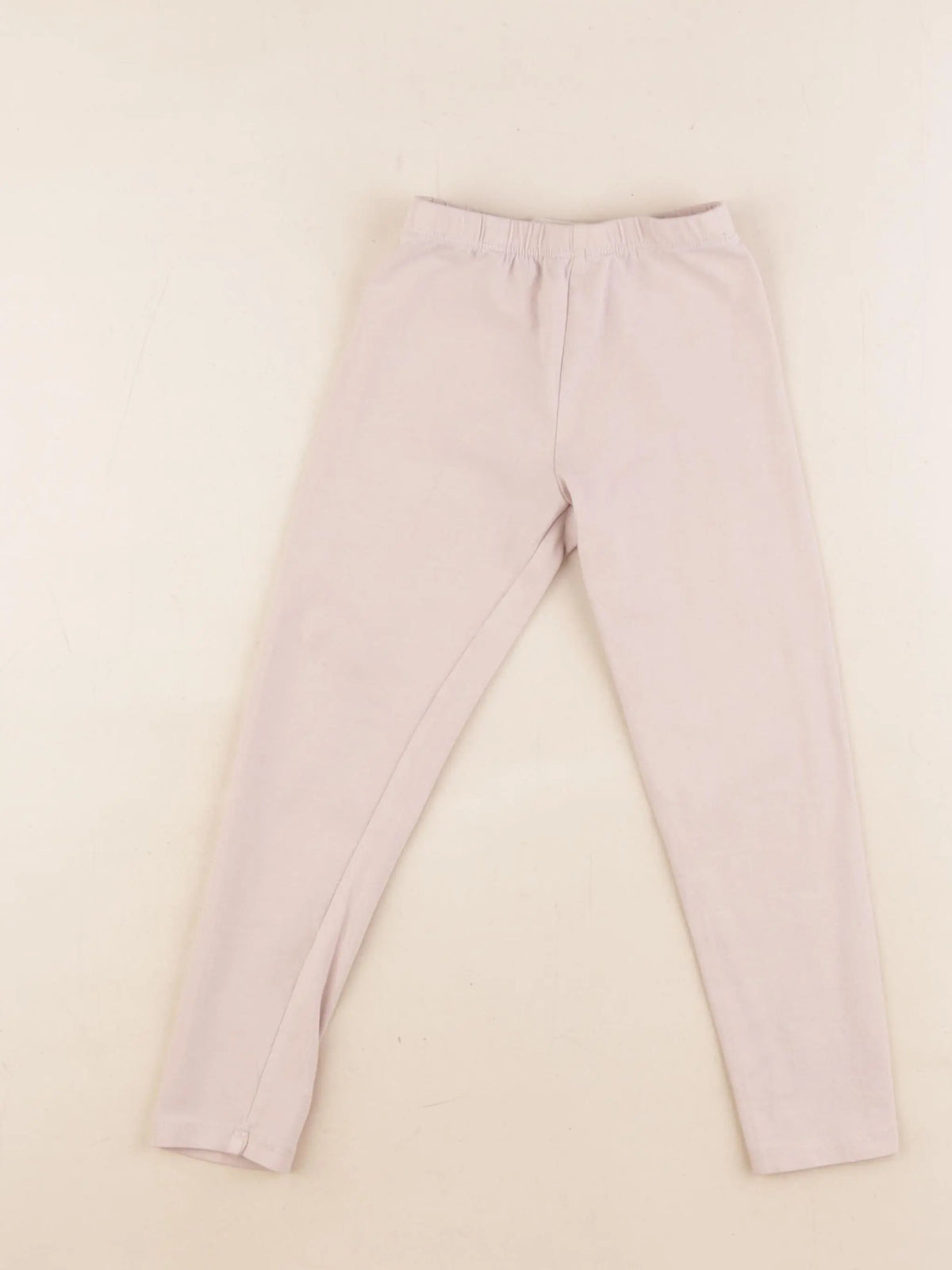 H&M - legging beige - 4/5 ans