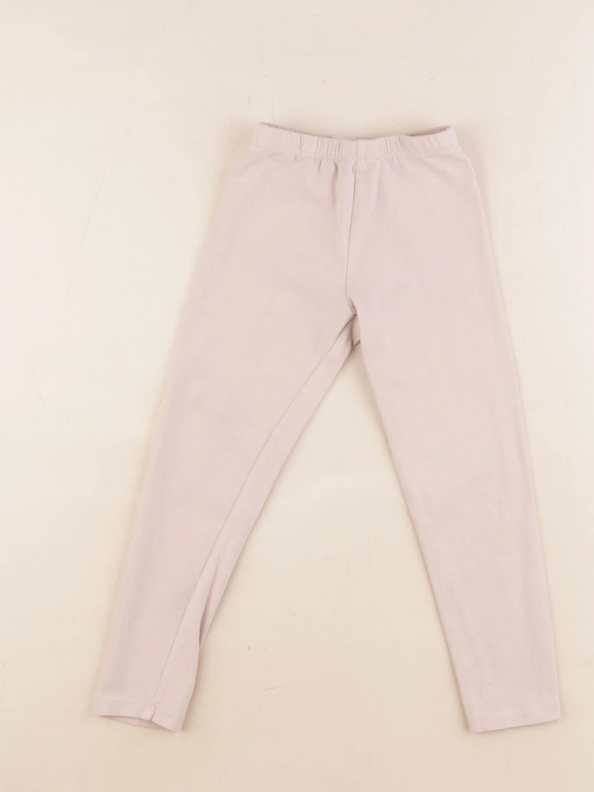 H&M - legging beige - 4/5 ans
