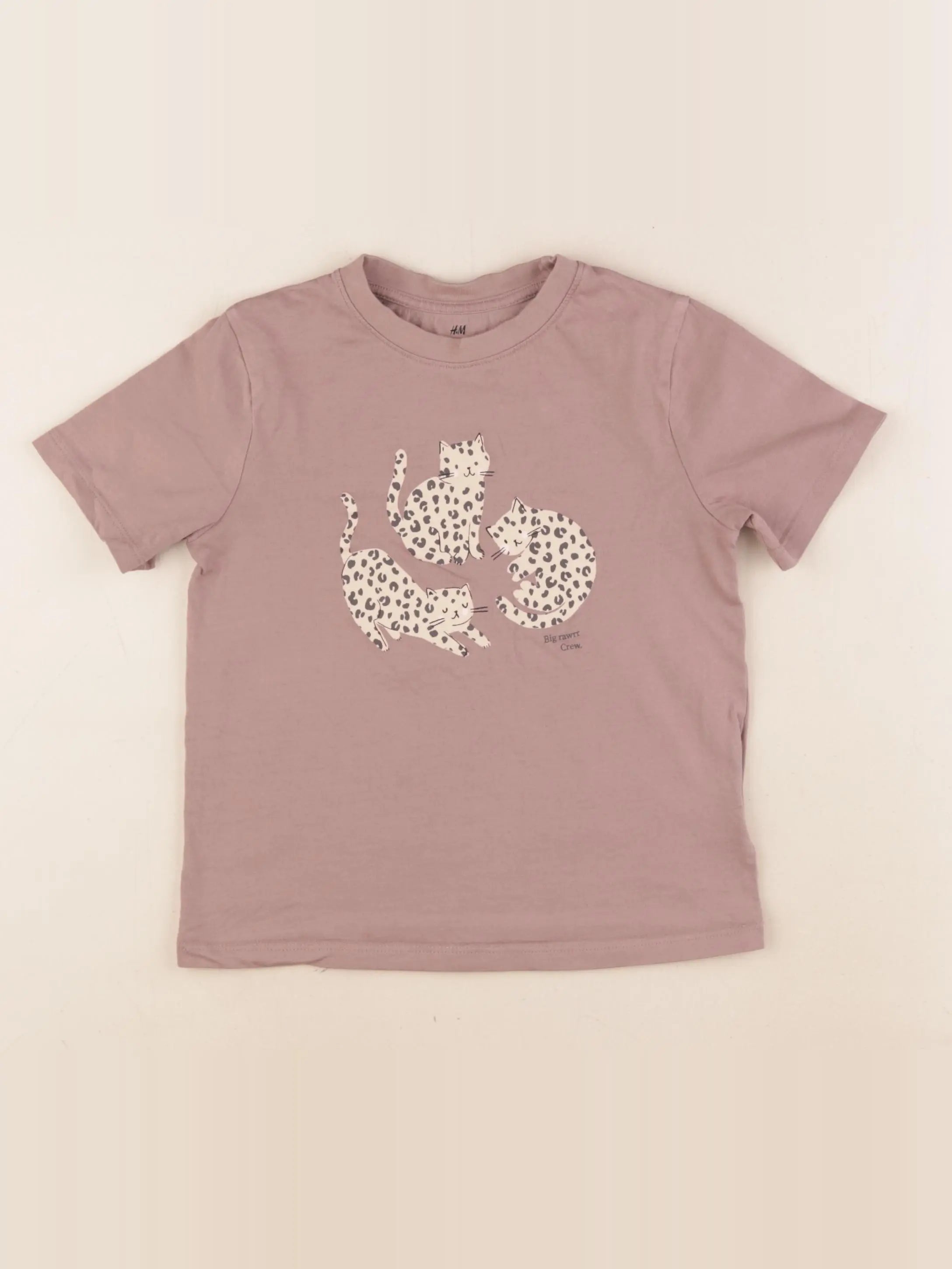 H&M - tee-shirt multicolore - 4/6 ans