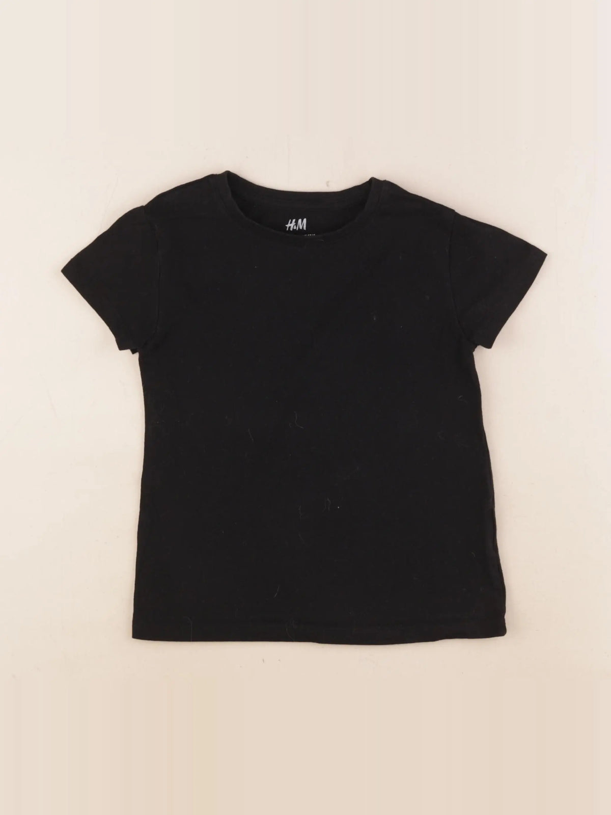 H&M - tee-shirt noir - 4/6 ans