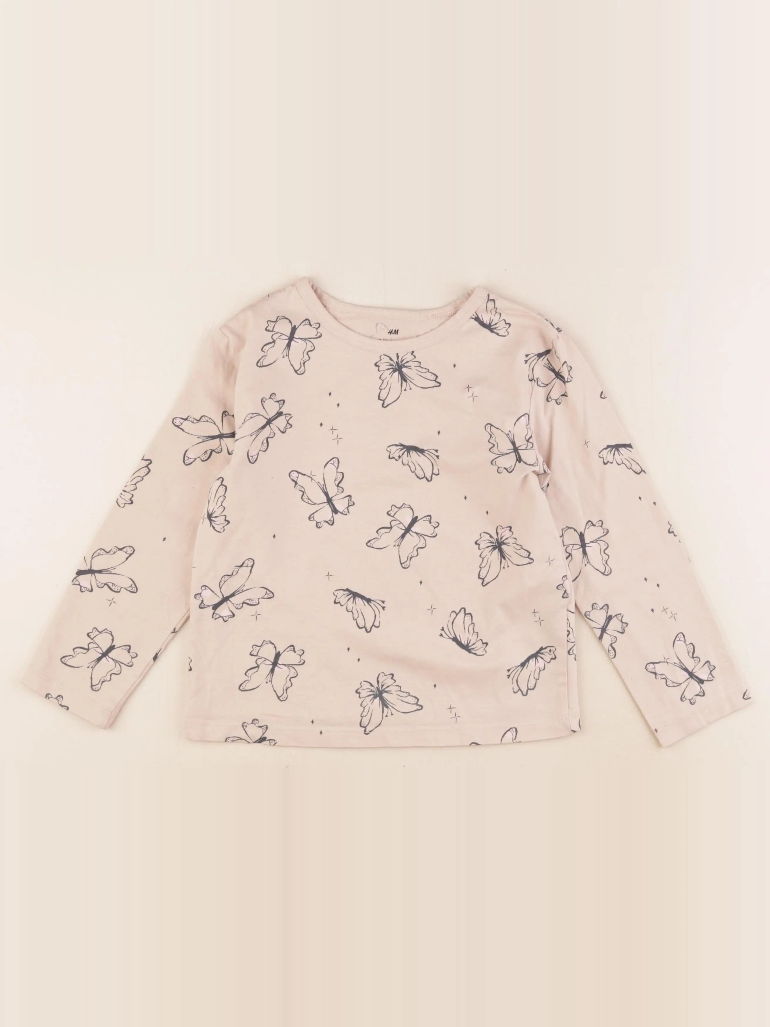 H&M - tee-shirt multicolore - 4/6 ans