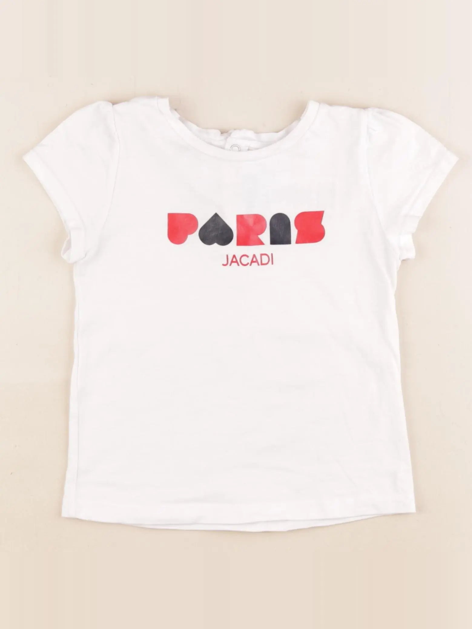 Jacadi - tee-shirt blanc - 4 ans