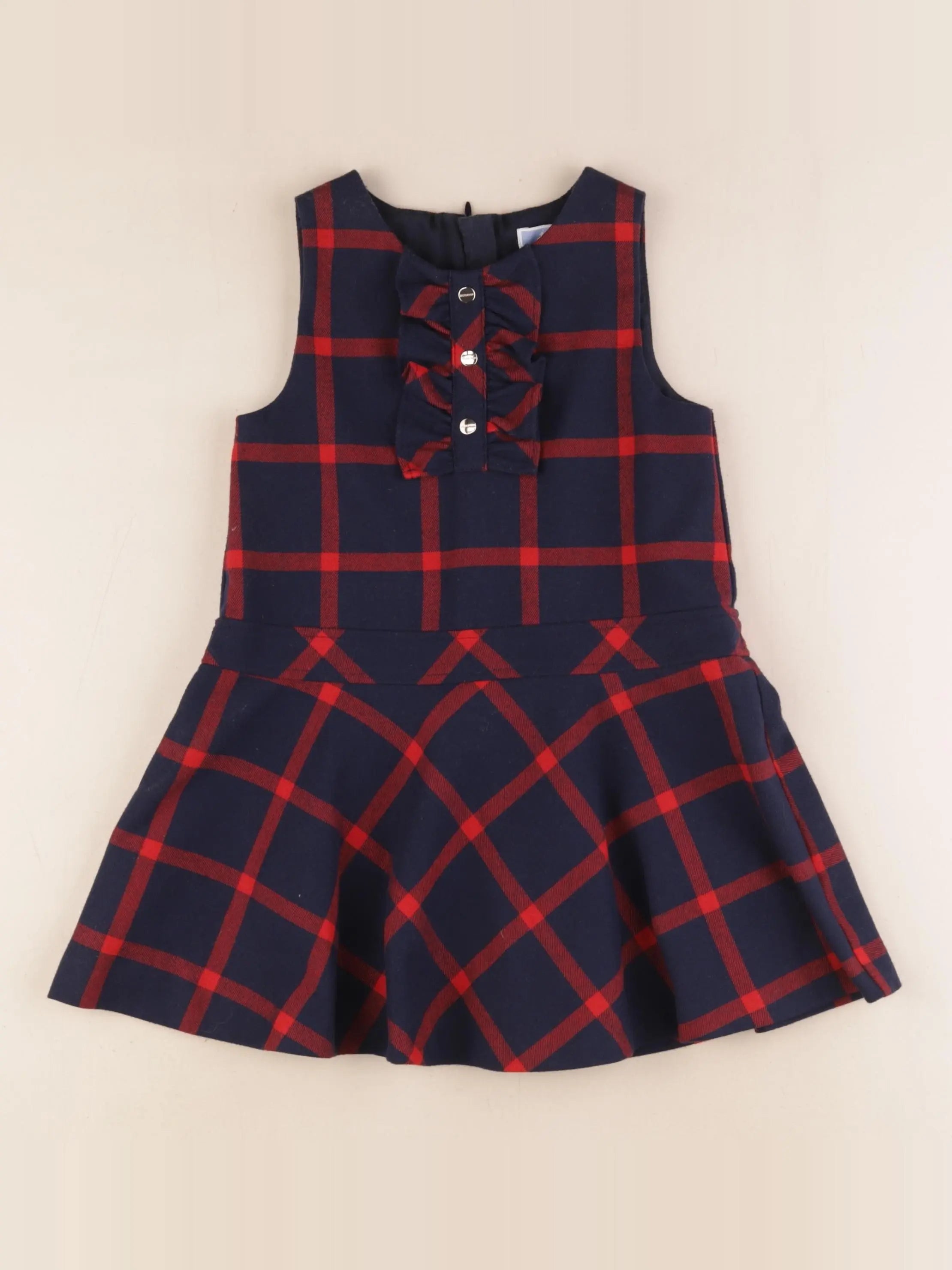 Jacadi - robe bleu, rouge - 4 ans