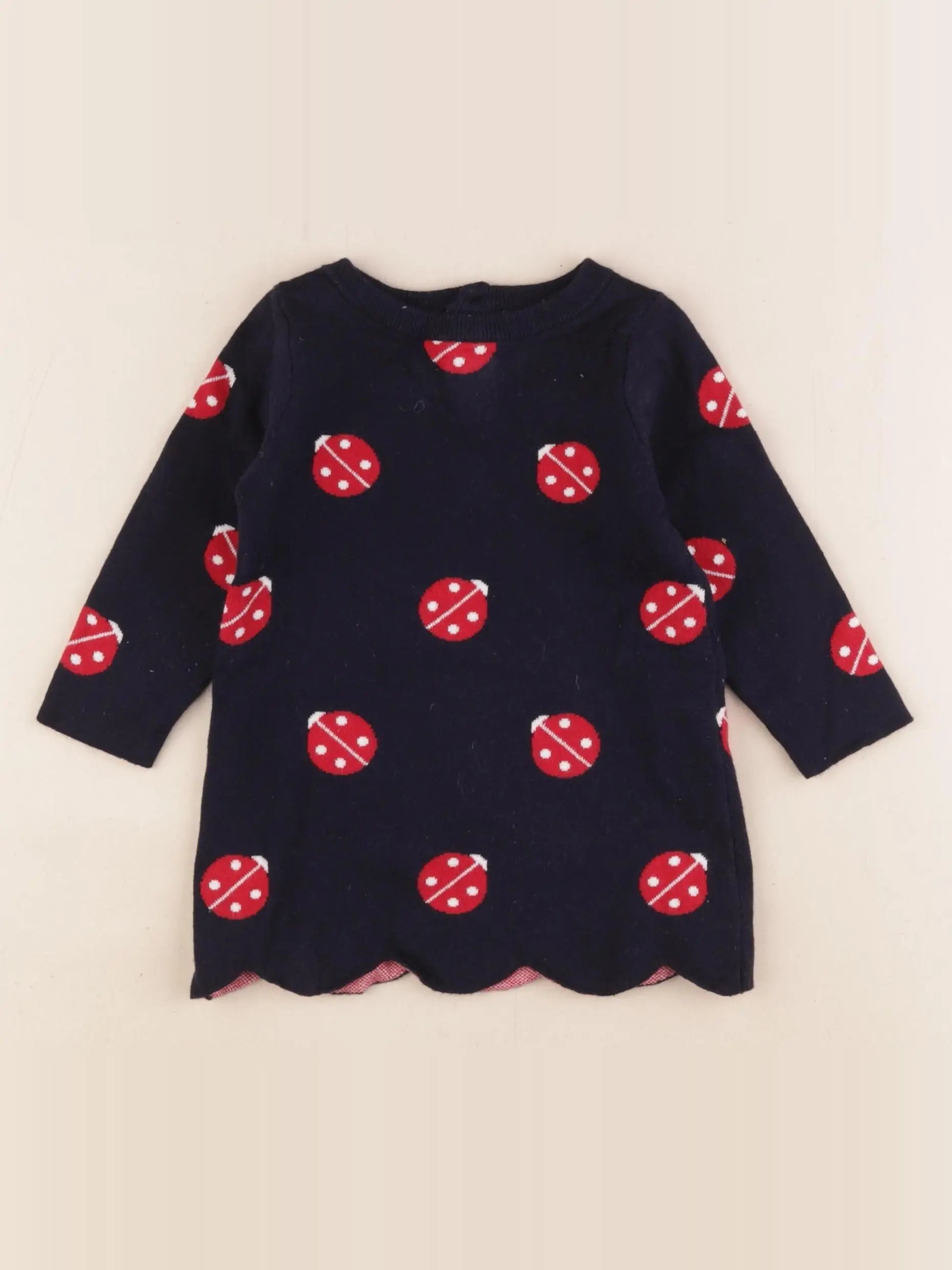 Jacadi - robe bleu - 12 mois