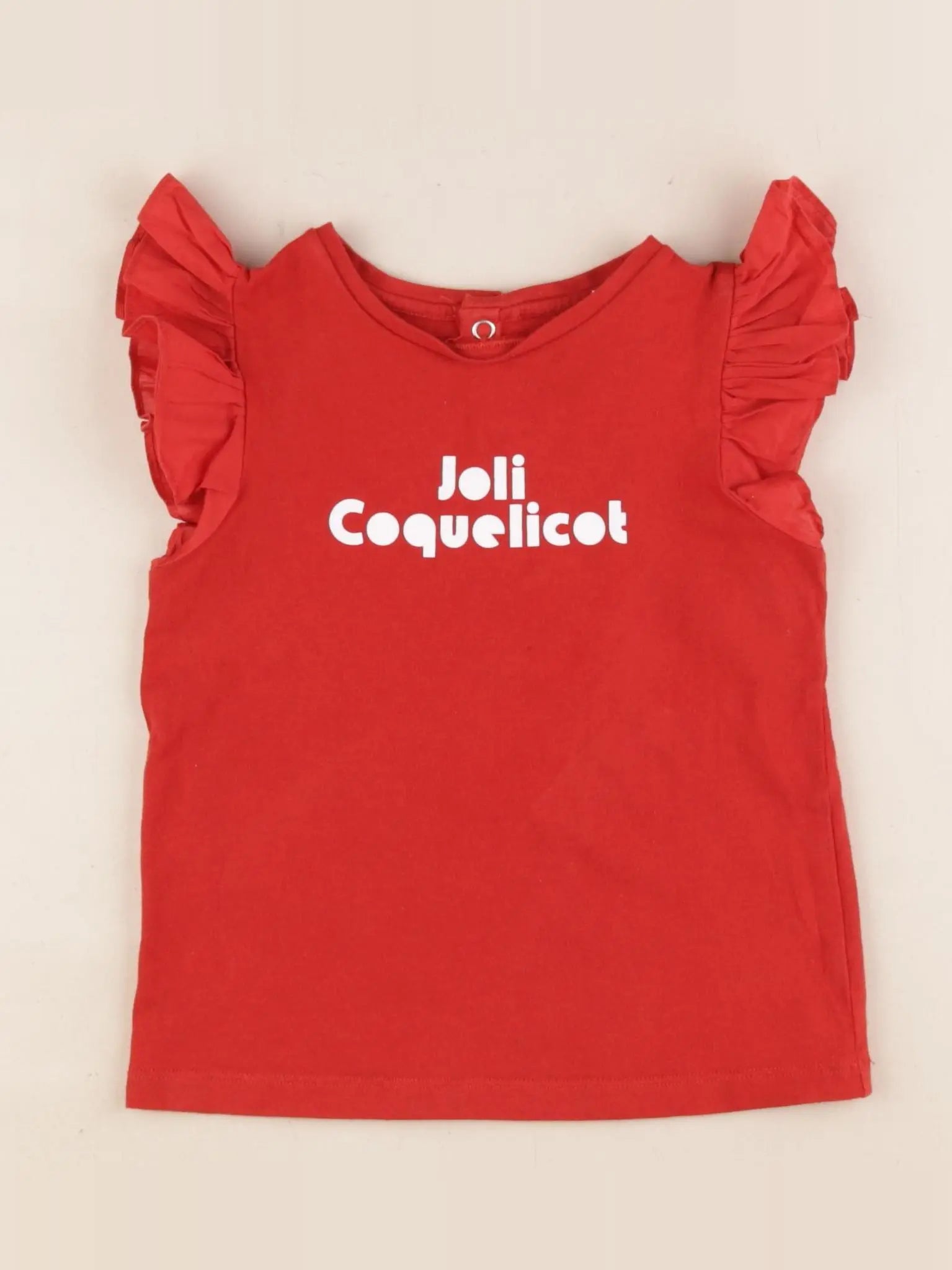 Jacadi - tee-shirt rouge - 4 ans