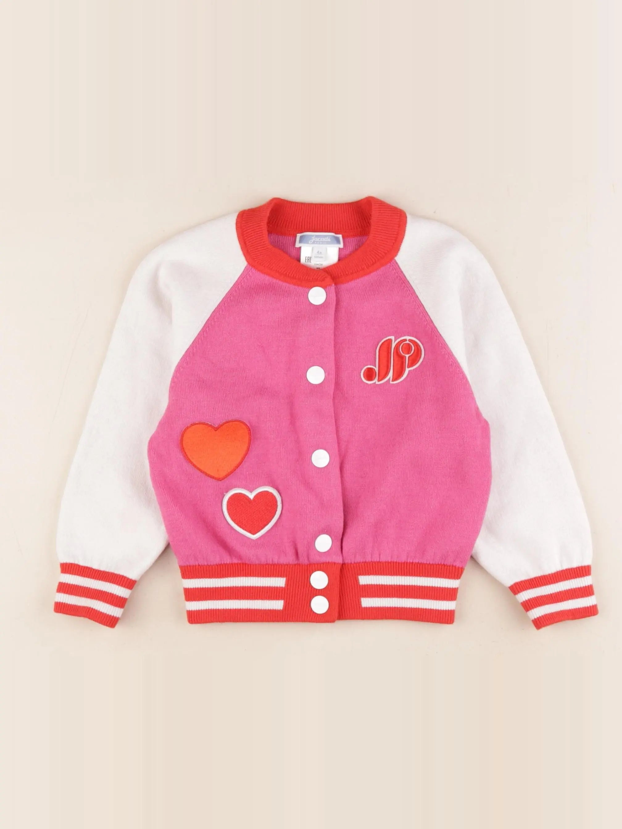 Jacadi - veste rose - 4 ans