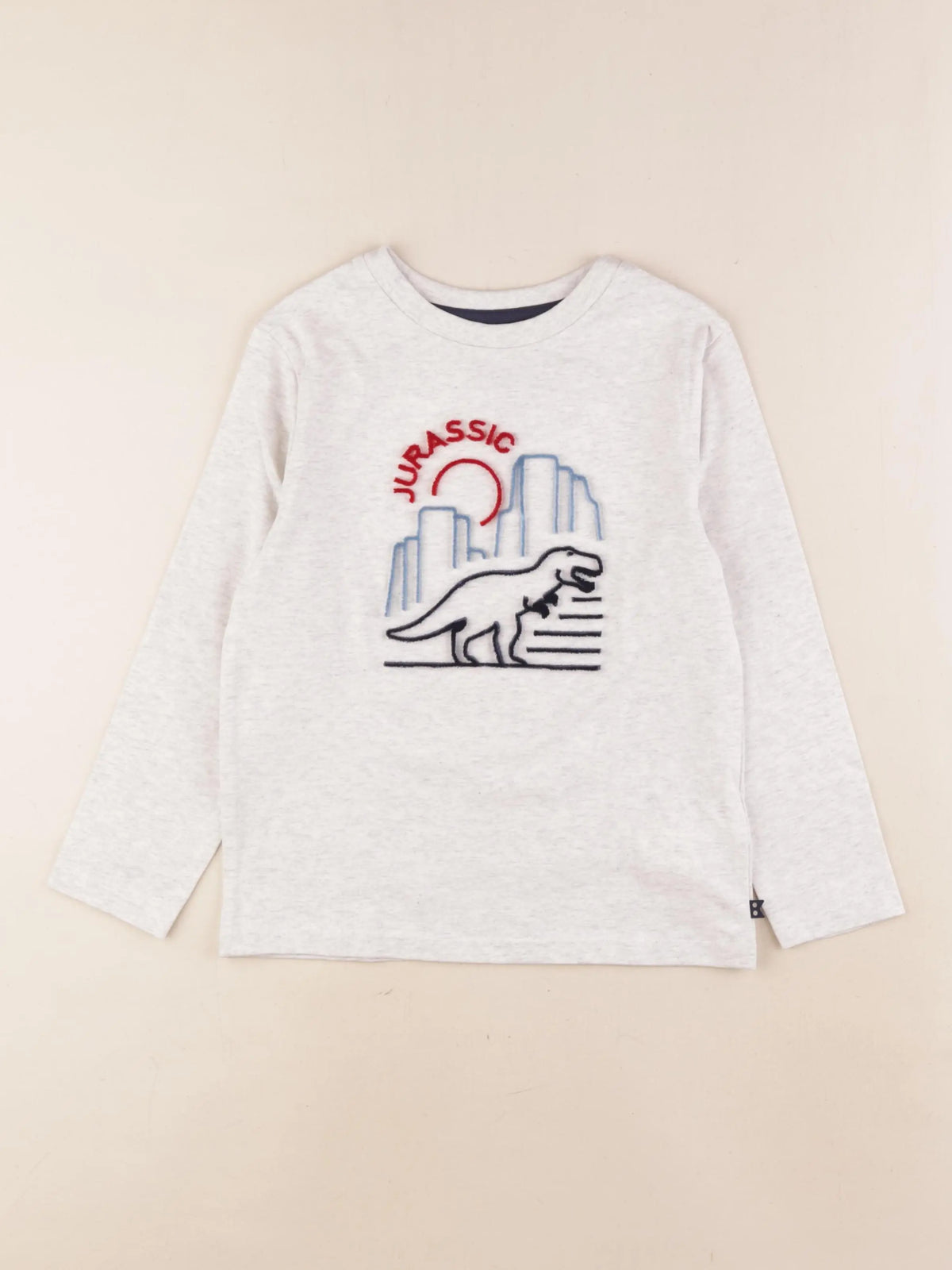 Okaidi - tee-shirt beige - 5 ans