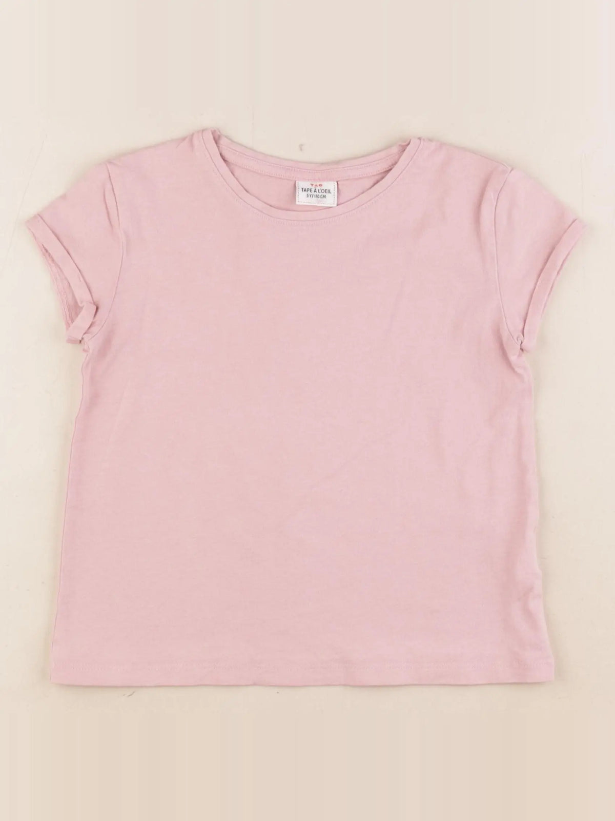 Tape à l'oeil - tee-shirt rose - 5 ans