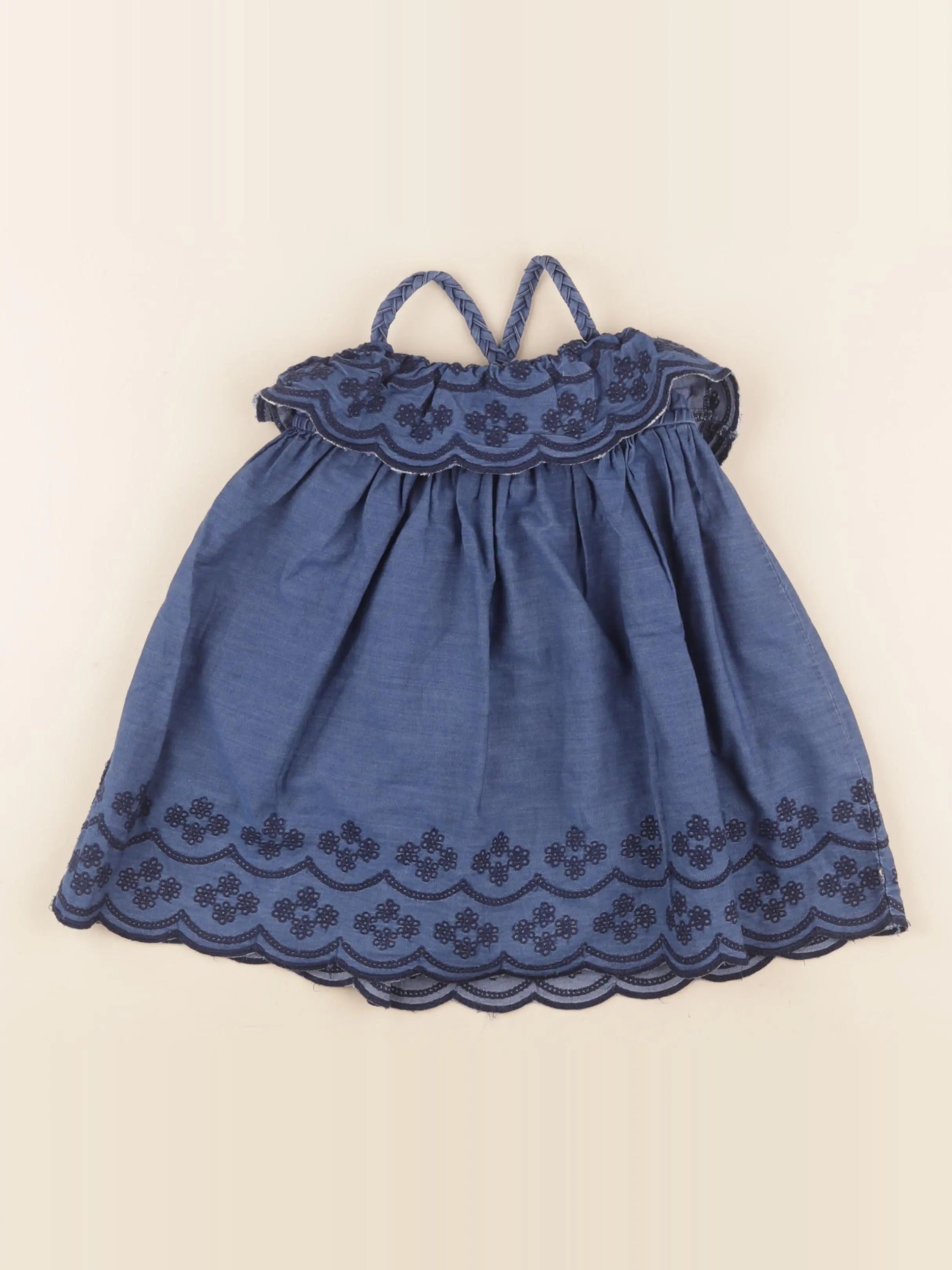 Okaidi - robe bleu - 3 ans
