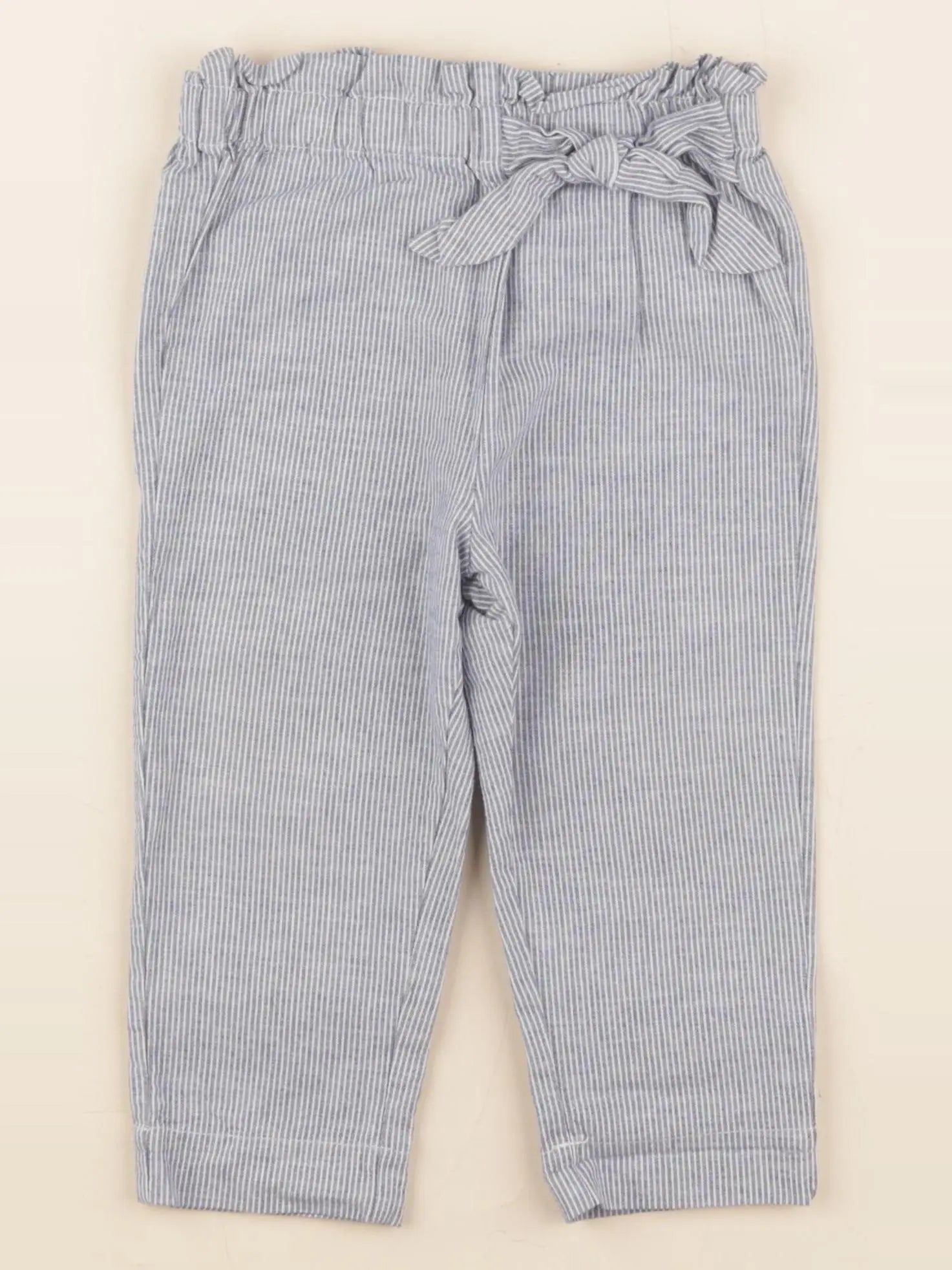 Vertbaudet - pantalon bleu - 18 mois