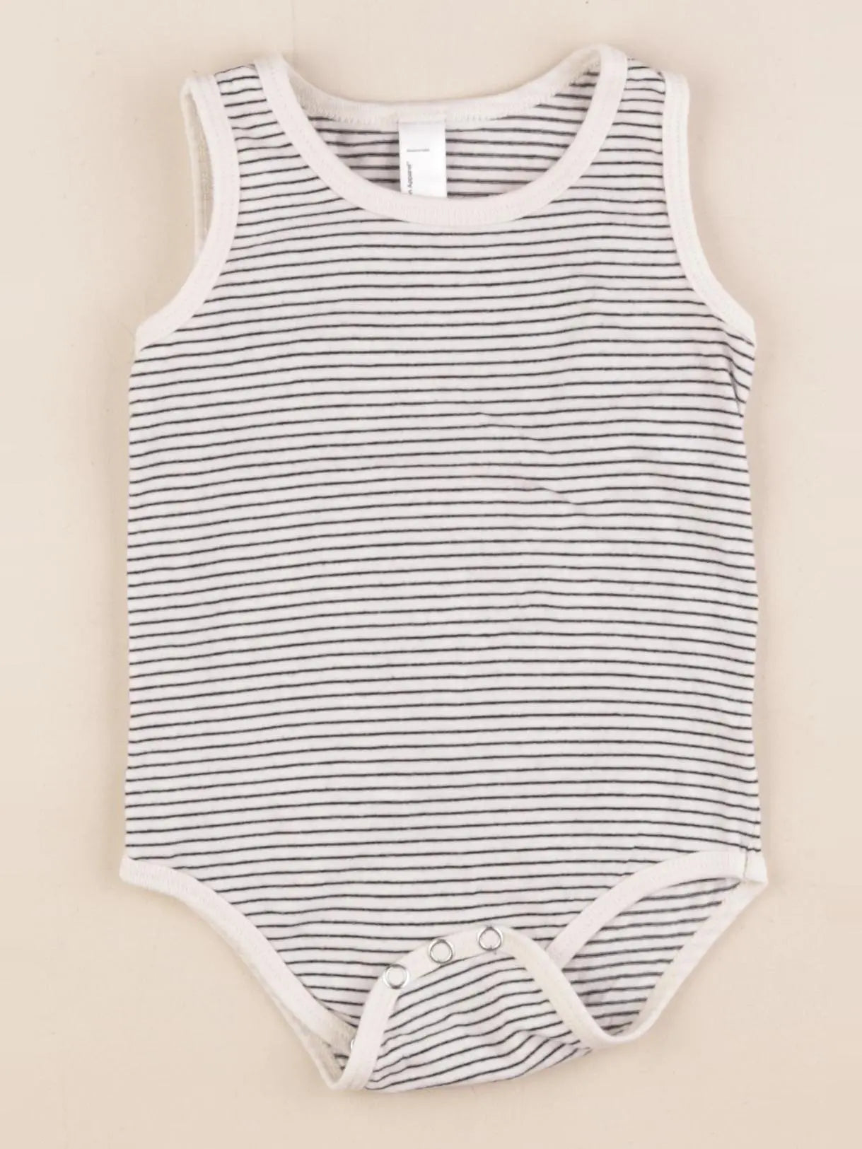 American Outfitters - body beige, noir - 6/12 mois