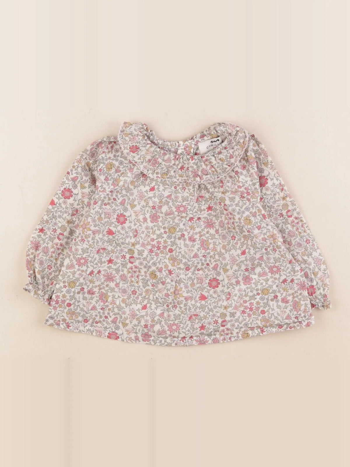 Cyrillus - blouse multicolore - 6 mois