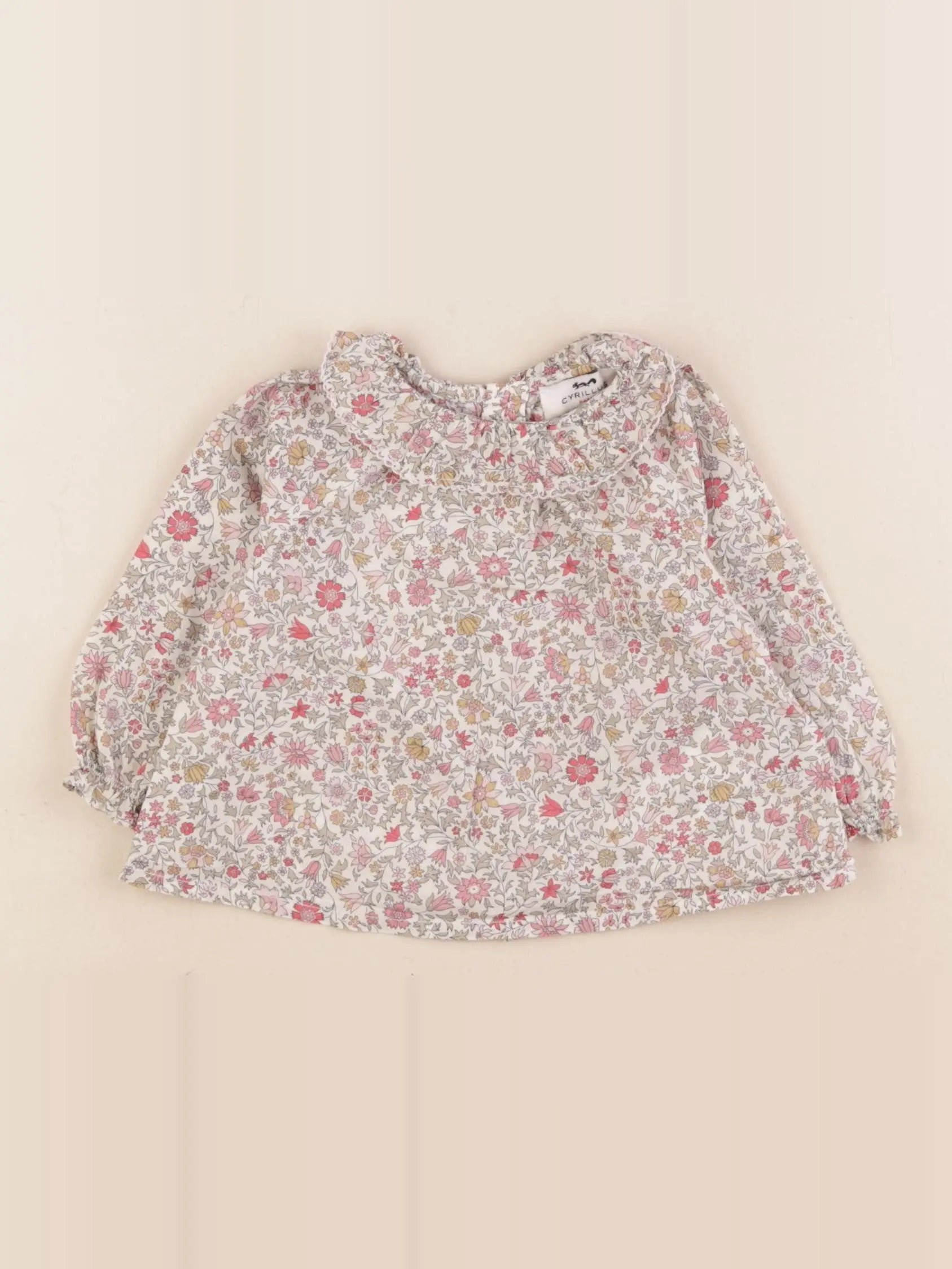 Cyrillus - blouse multicolore - 6 mois