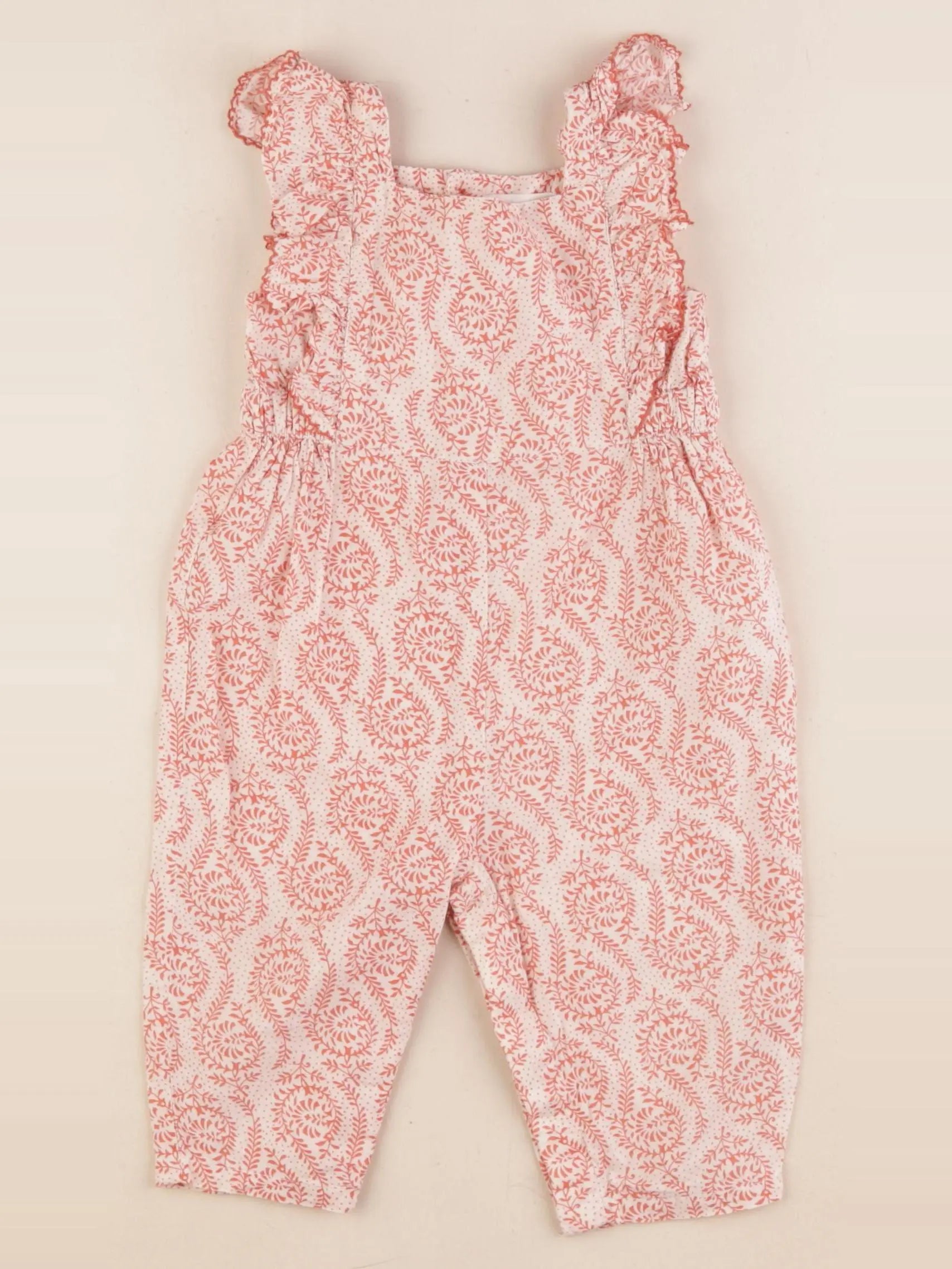 Boutchou - combinaison orange - 6 mois