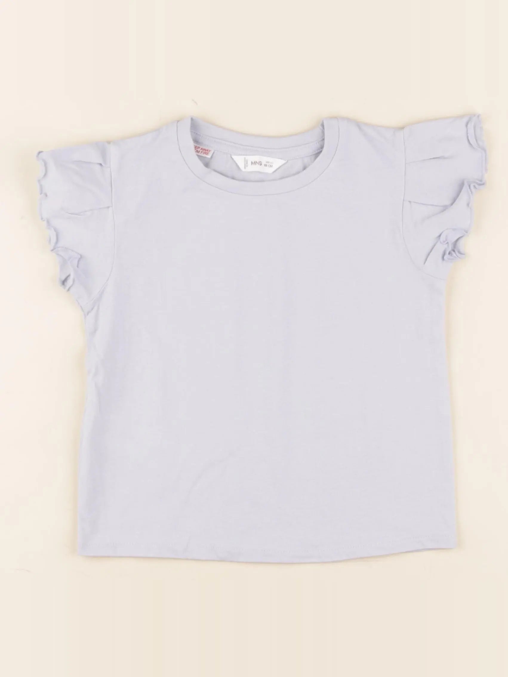 Mango - tee-shirt bleu - 2/3 ans