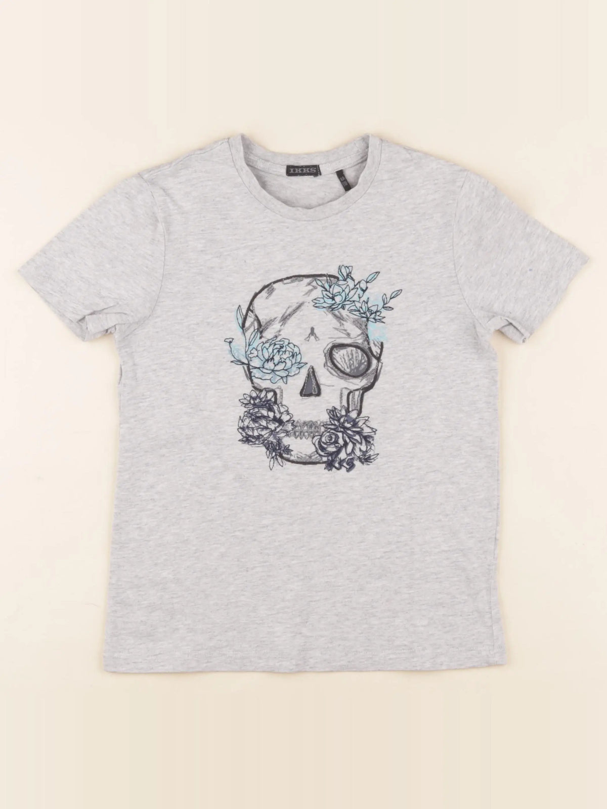 IKKS - tee-shirt gris - 6 ans