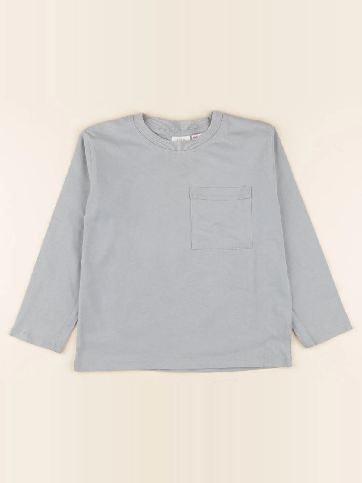 Zara - tee-shirt bleu - 4/5 ans