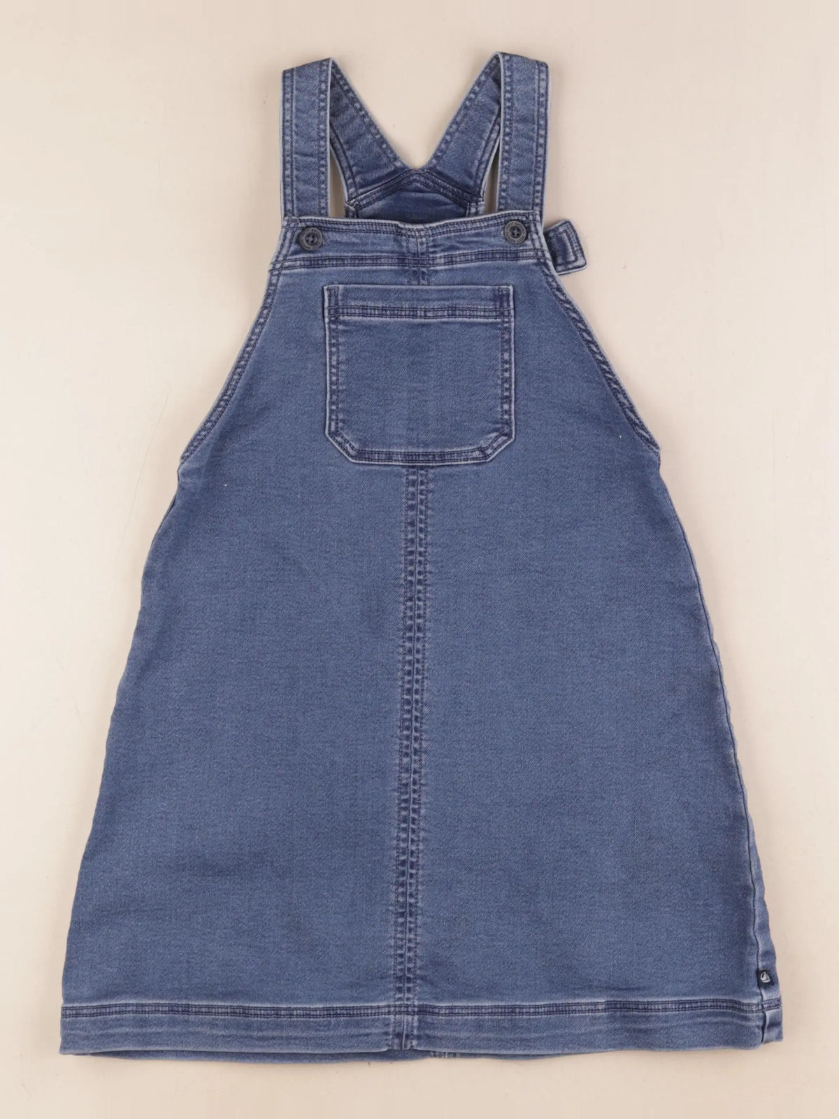 Petit Bateau - robe bleu - 8 ans