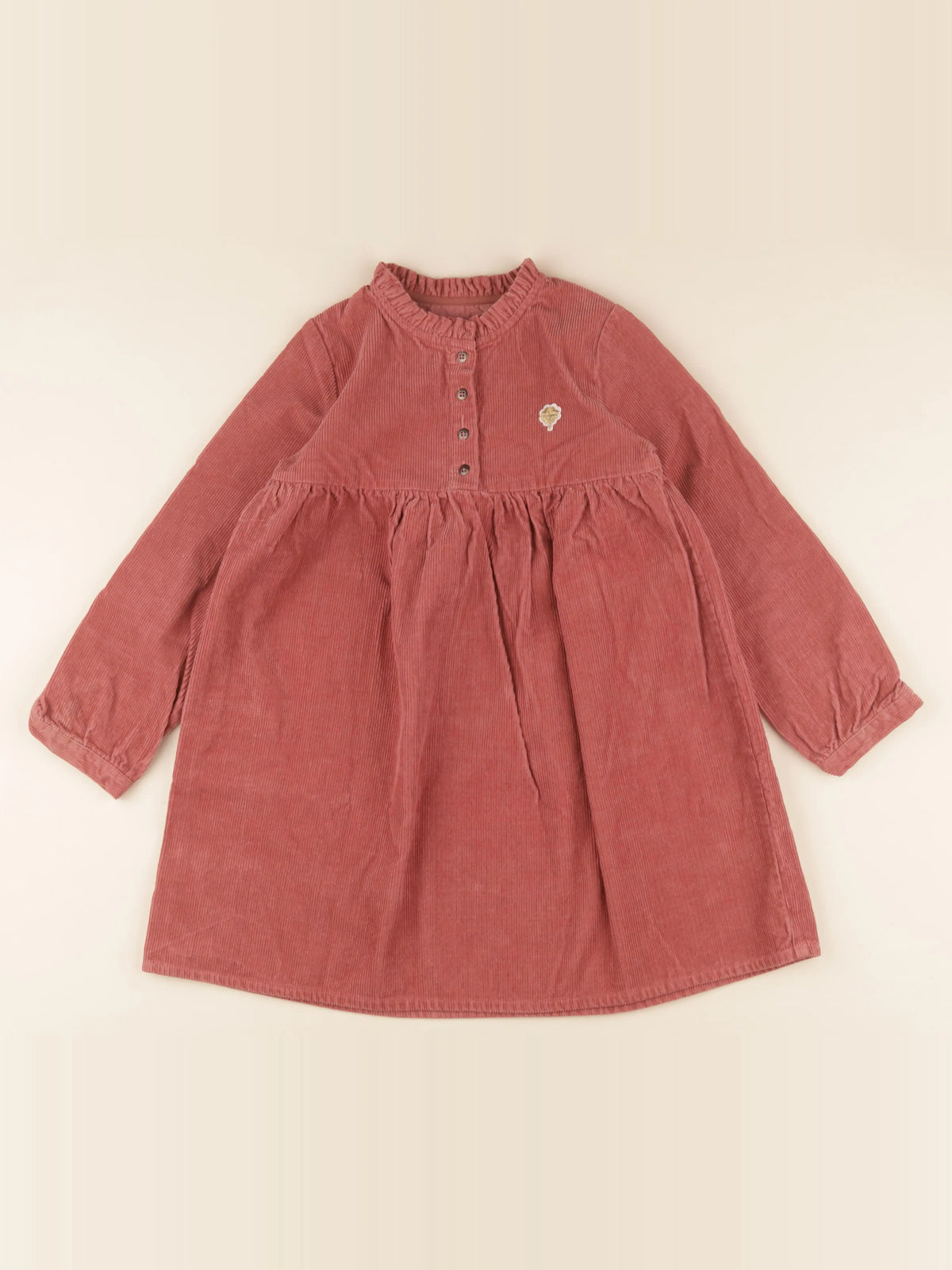 Vertbaudet - robe rose - 8 ans