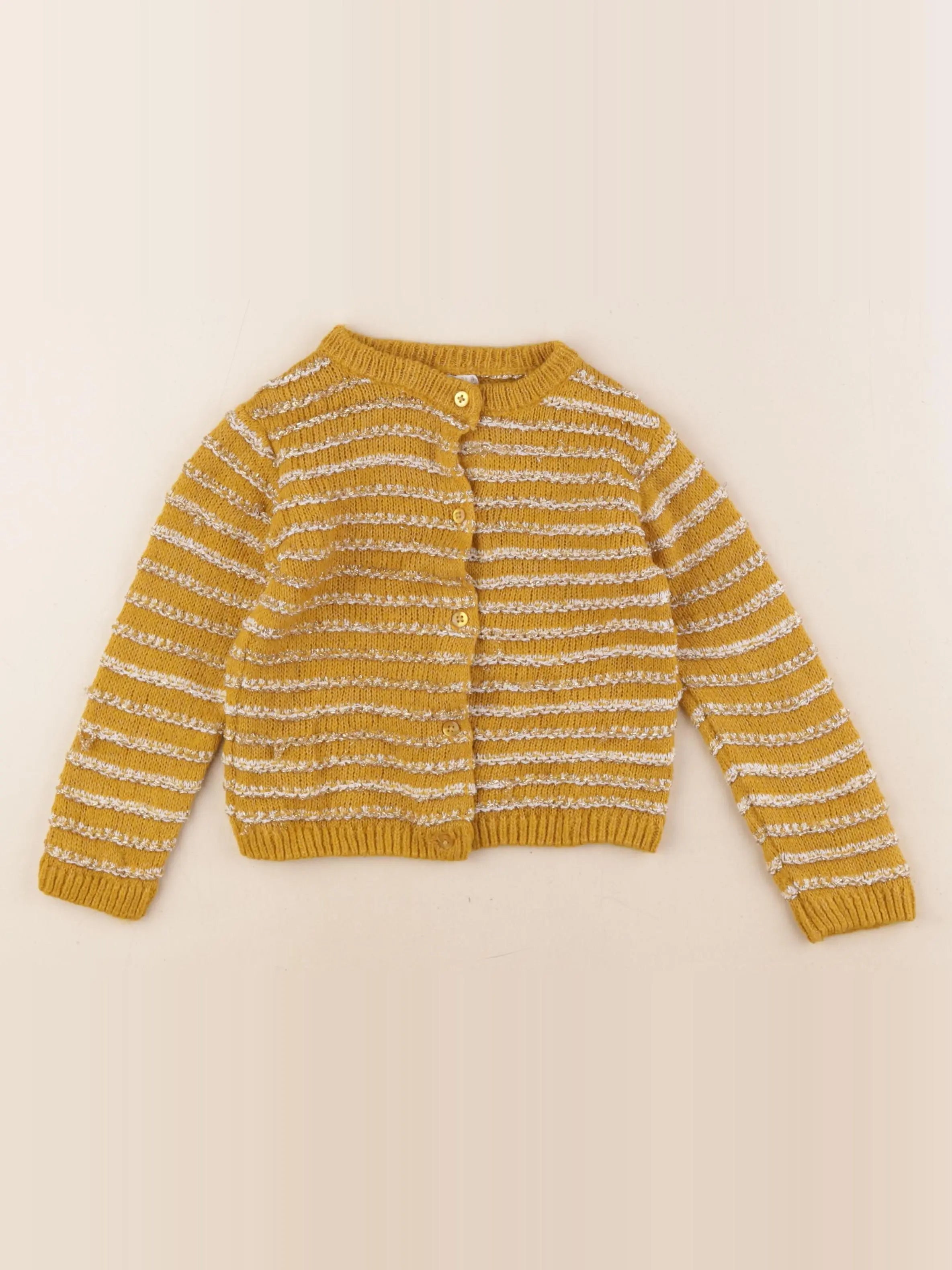 Storytelling - gilet jaune, or - 3 ans