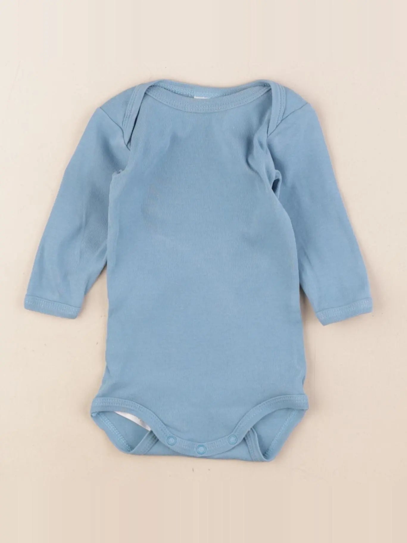 Petit Bateau - body bleu - 3 mois