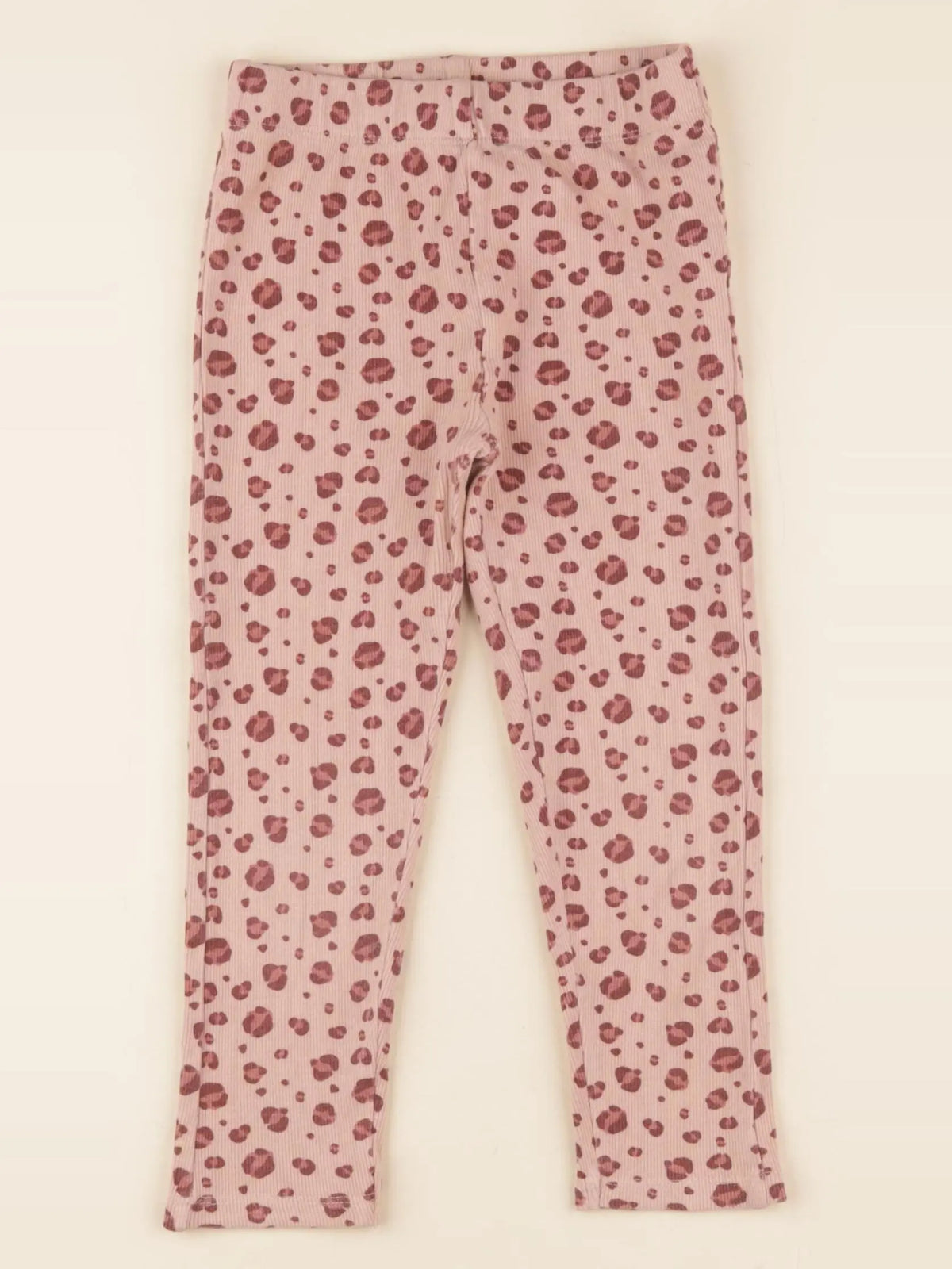 Little Cigogne - legging rose - 3 ans