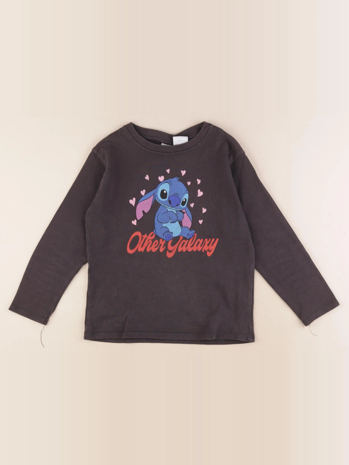 Zara - tee-shirt taupe - 8/9 ans