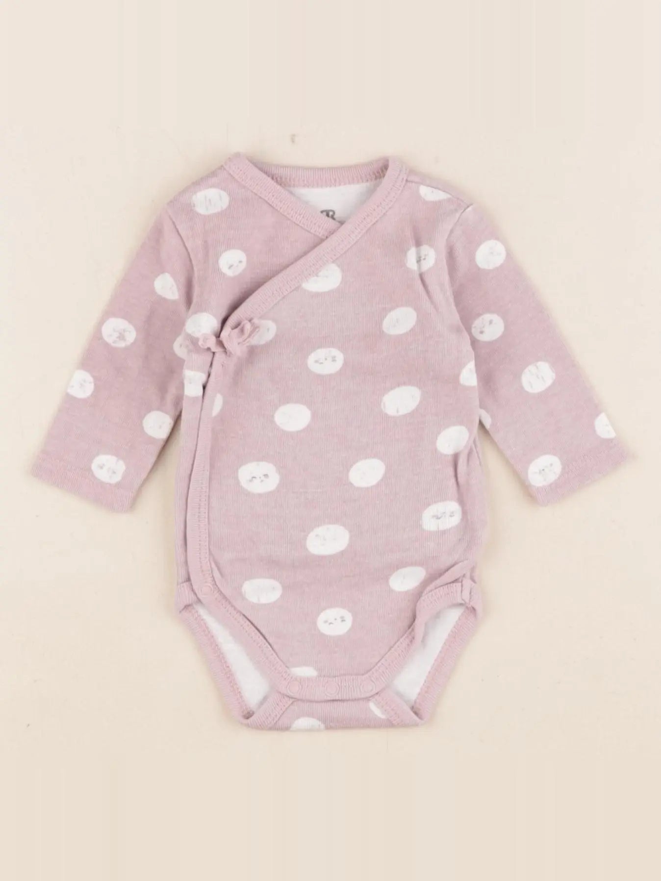 La Redoute - body rose - 1 mois