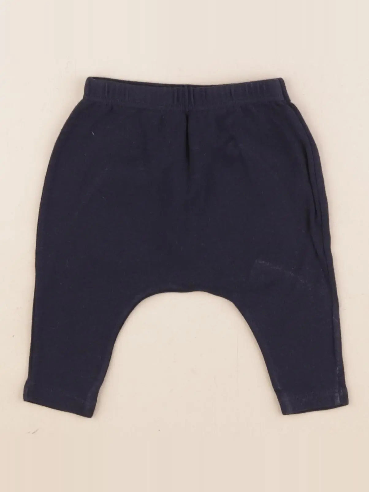 Petit Bateau - sarouel bleu - 1 mois