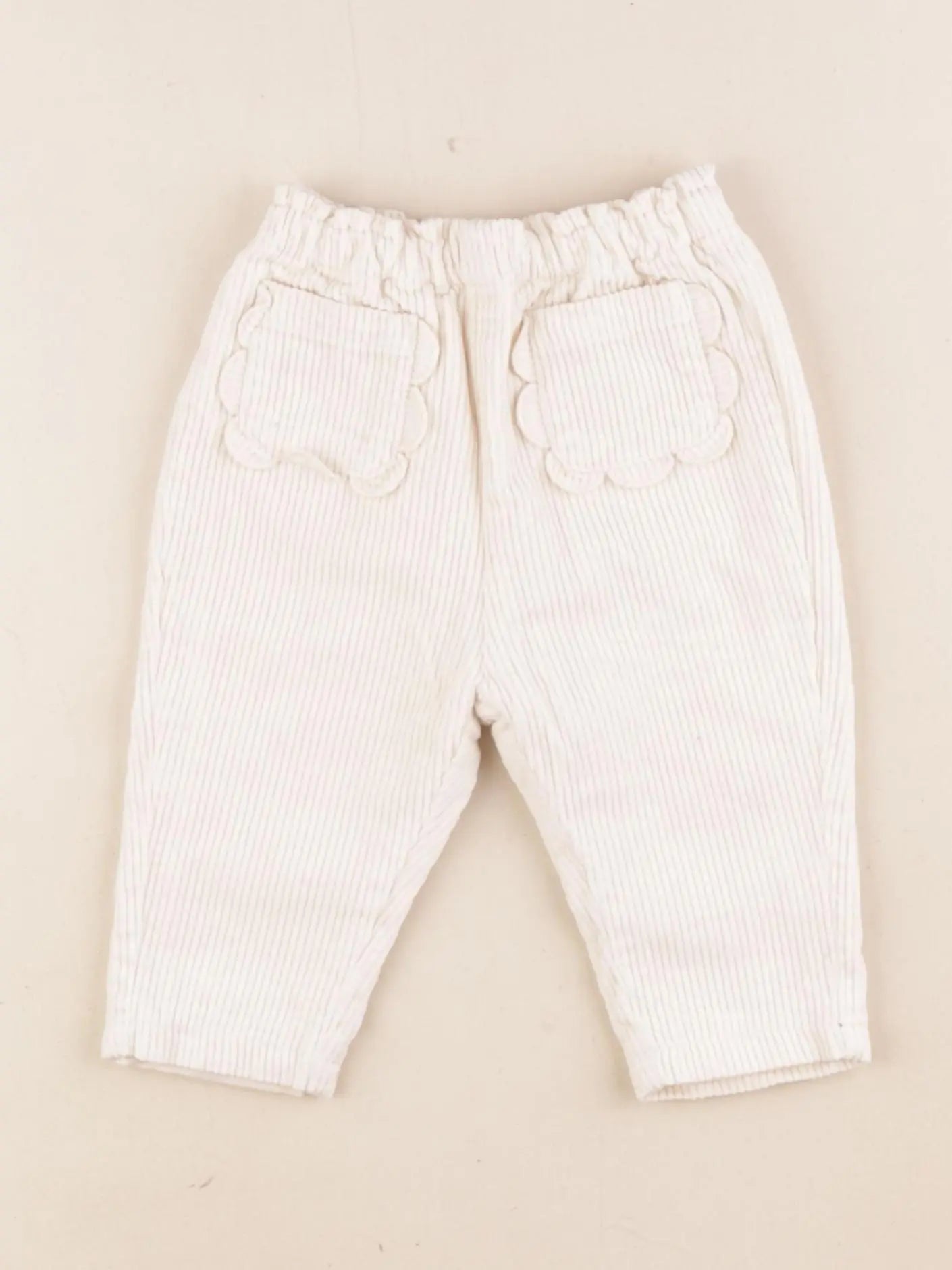 Vertbaudet - pantalon beige - 3 mois