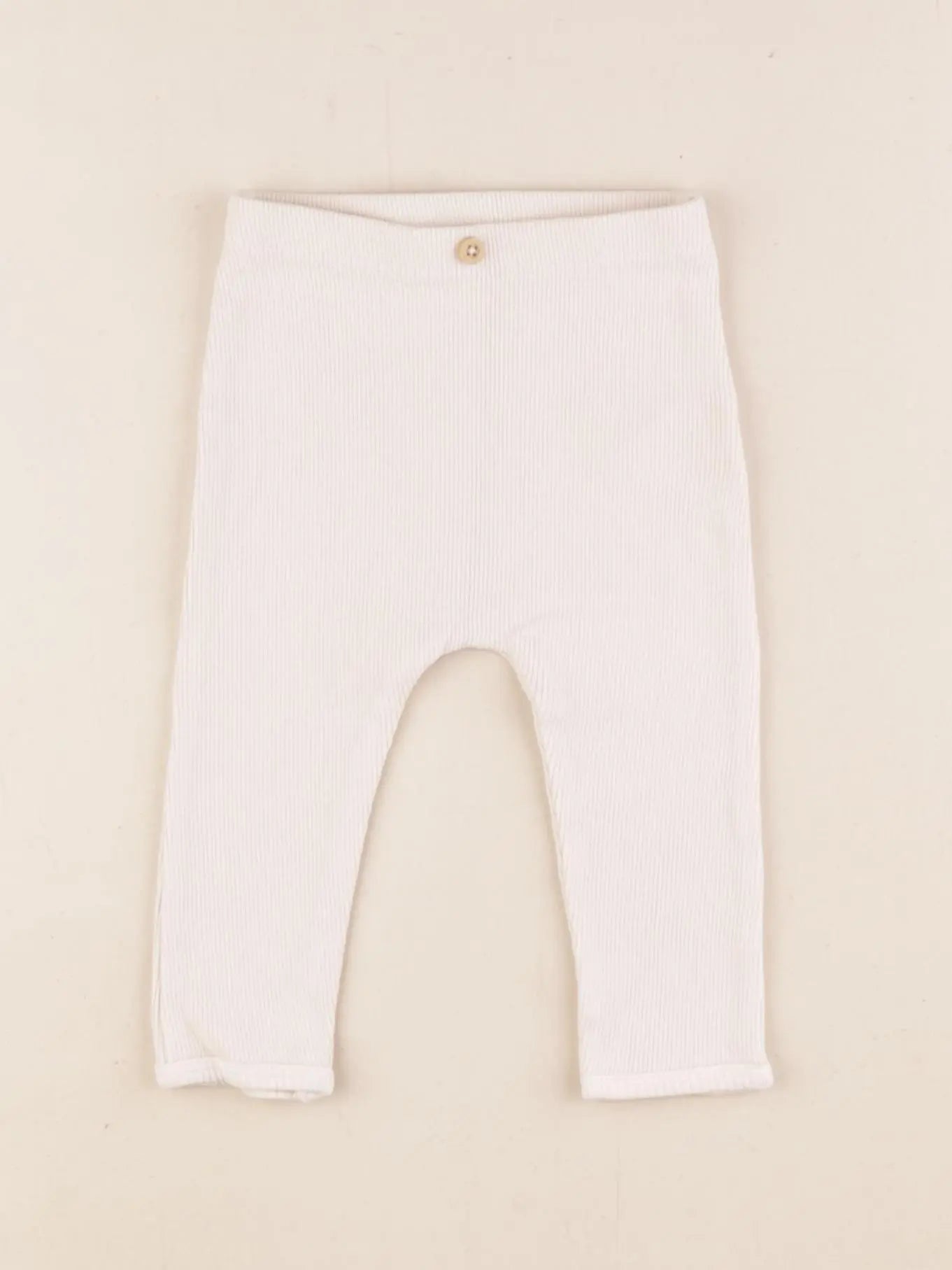 Vertbaudet - sarouel beige - 6 mois