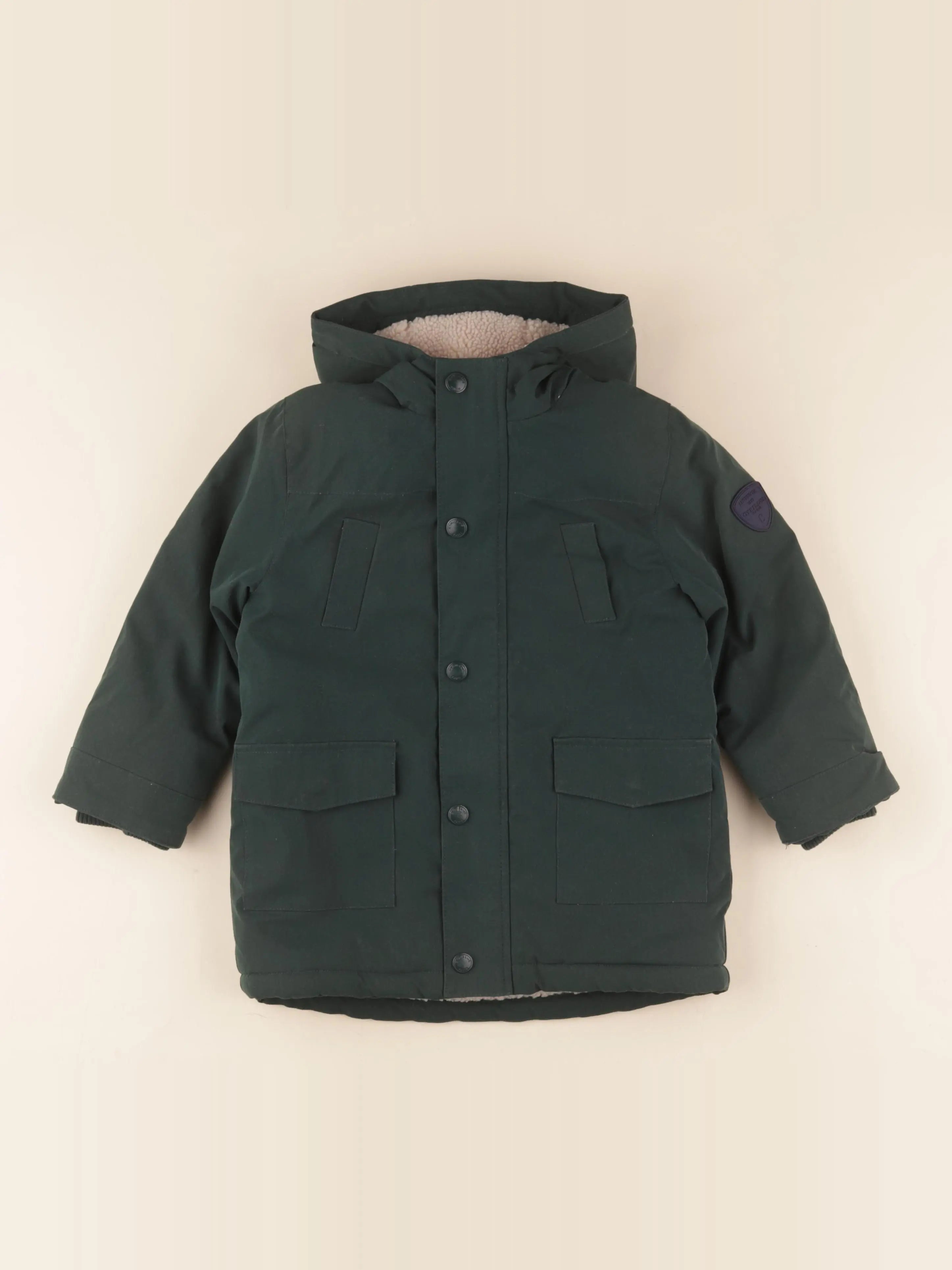Cyrillus - parka vert - 36 mois