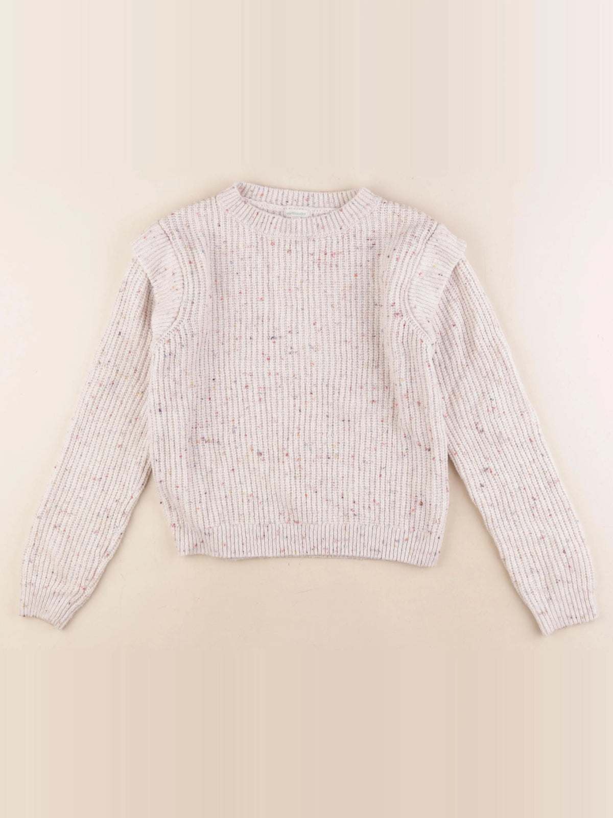 Vertbaudet - pull multicolore - 10 ans