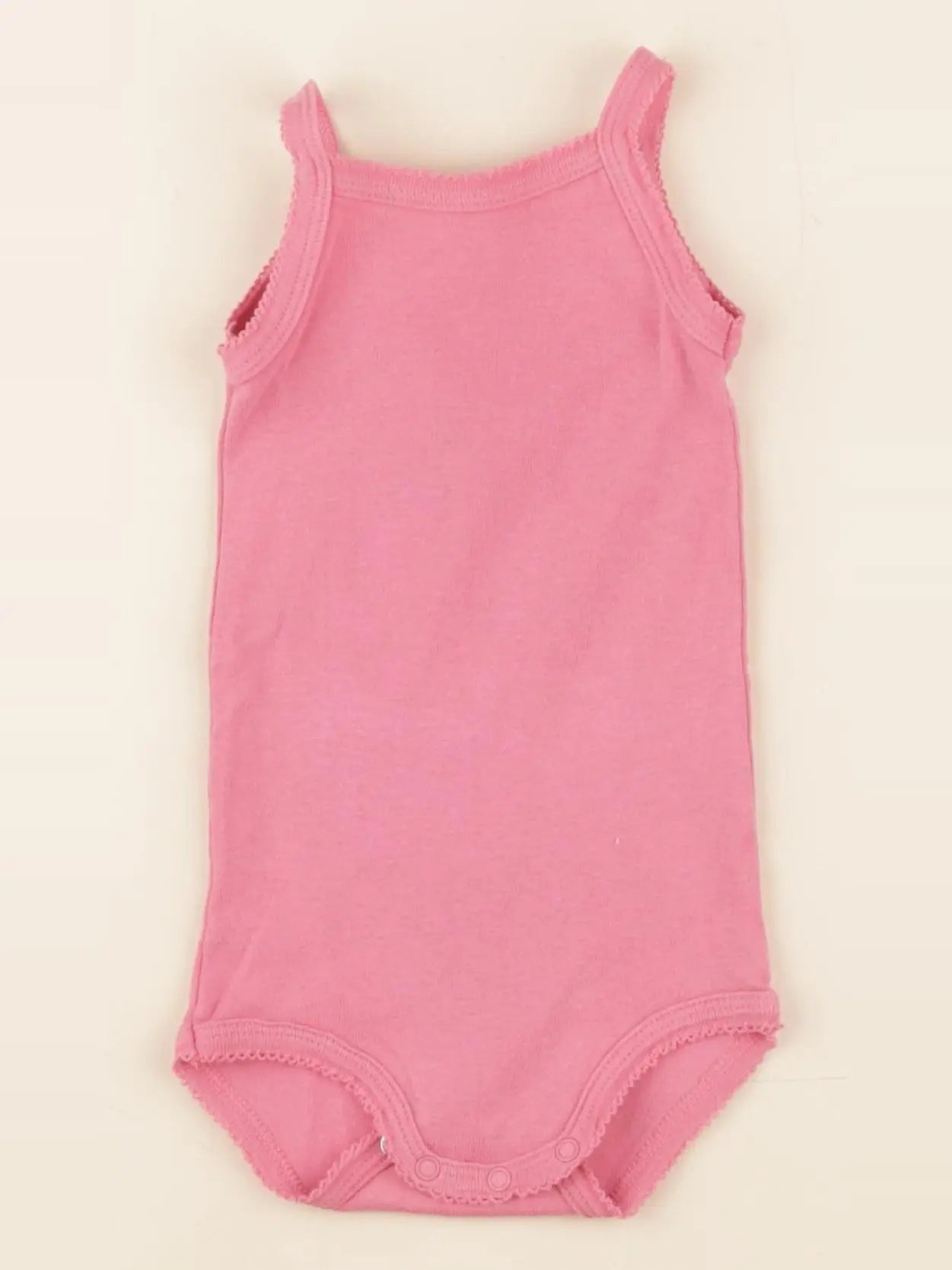 Petit Bateau - body rose - 6 mois