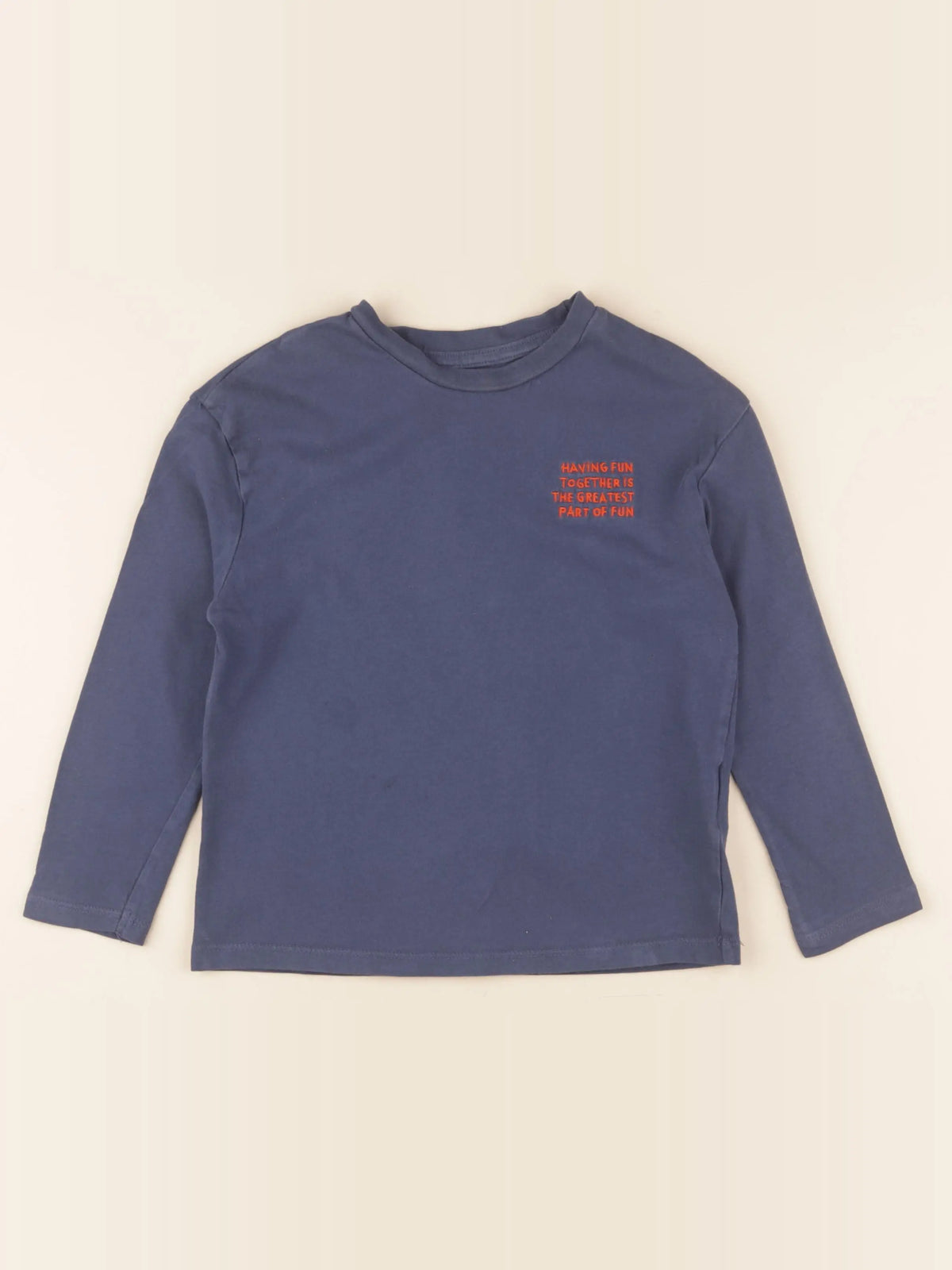 La Redoute - tee-shirt bleu - 6 ans