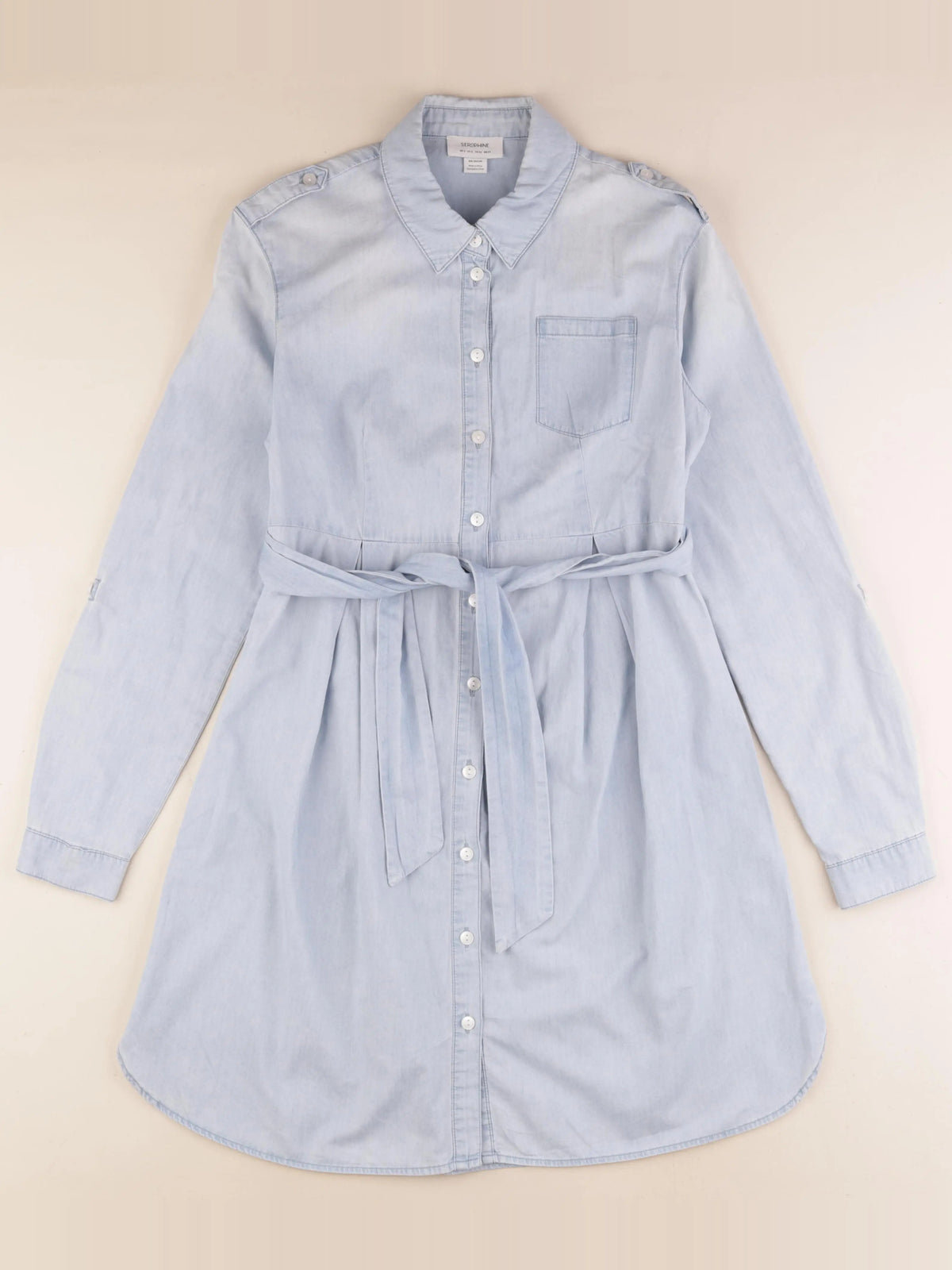 Seraphine - robe grossesse bleu - 36
