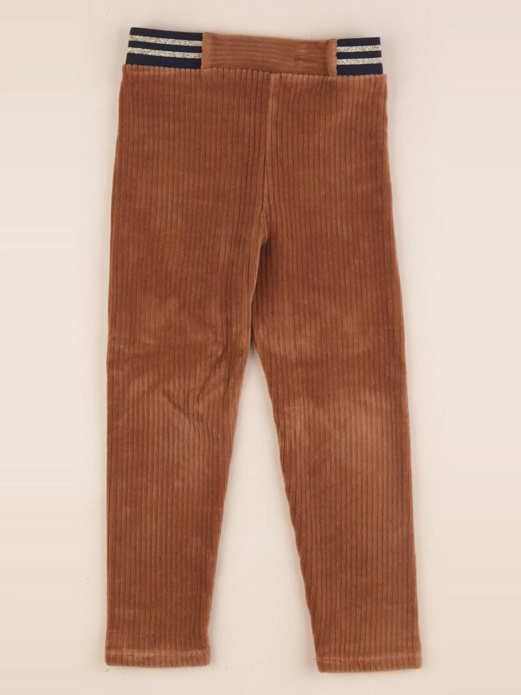 Vertbaudet - pantalon marron, or - 4 ans