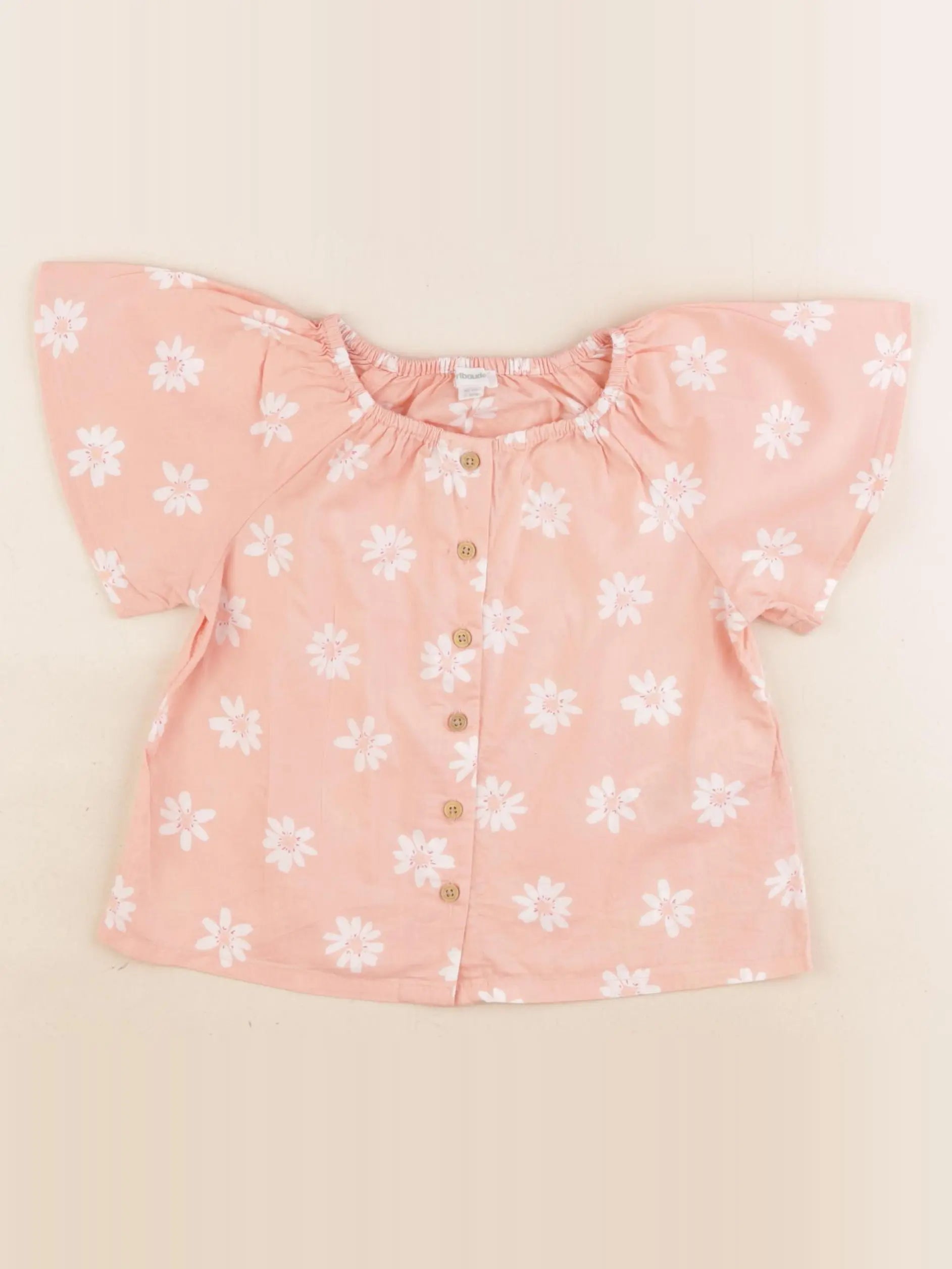 Vertbaudet - blouse rose - 2 ans