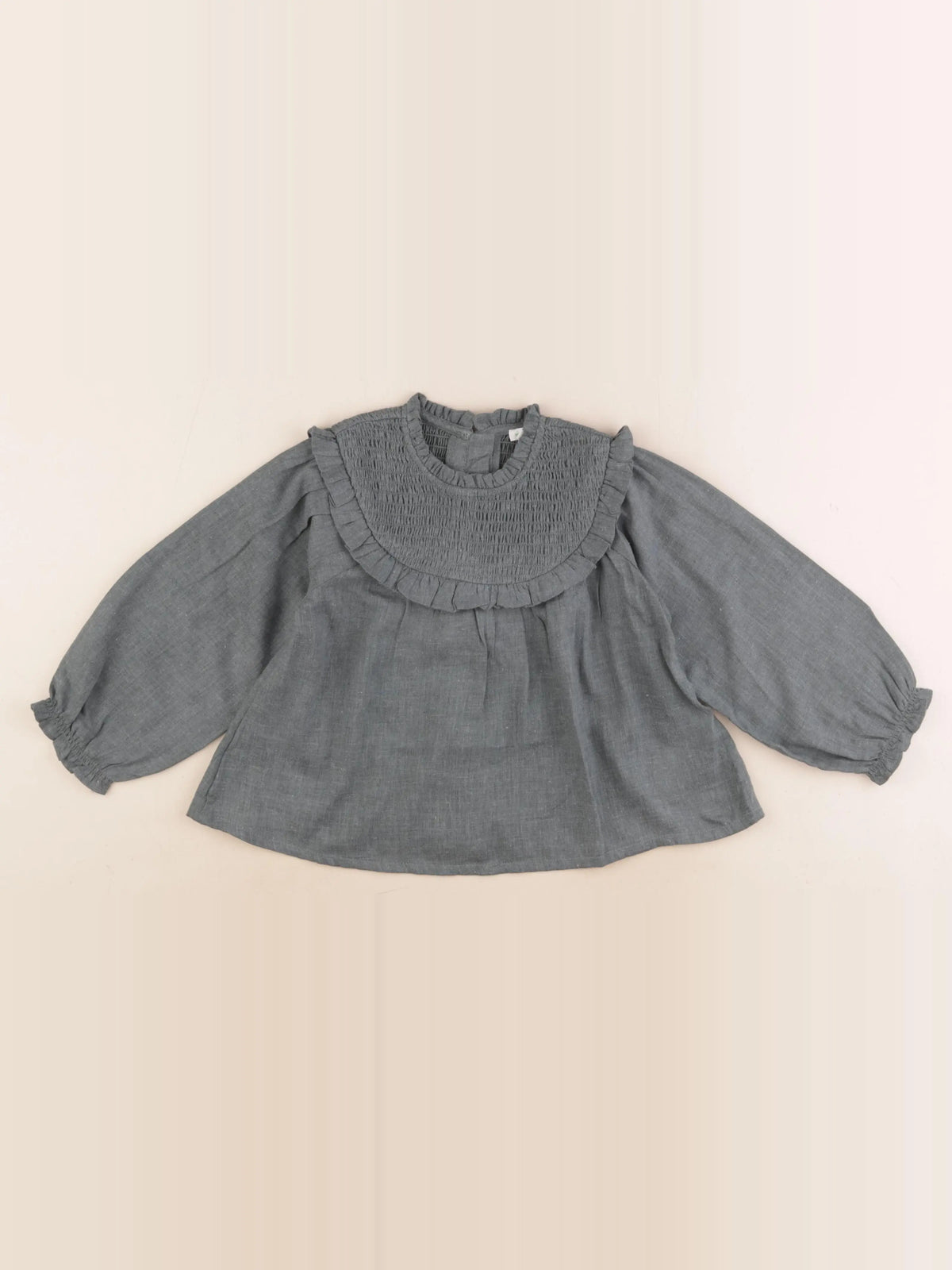 Vertbaudet - blouse gris - 3 ans